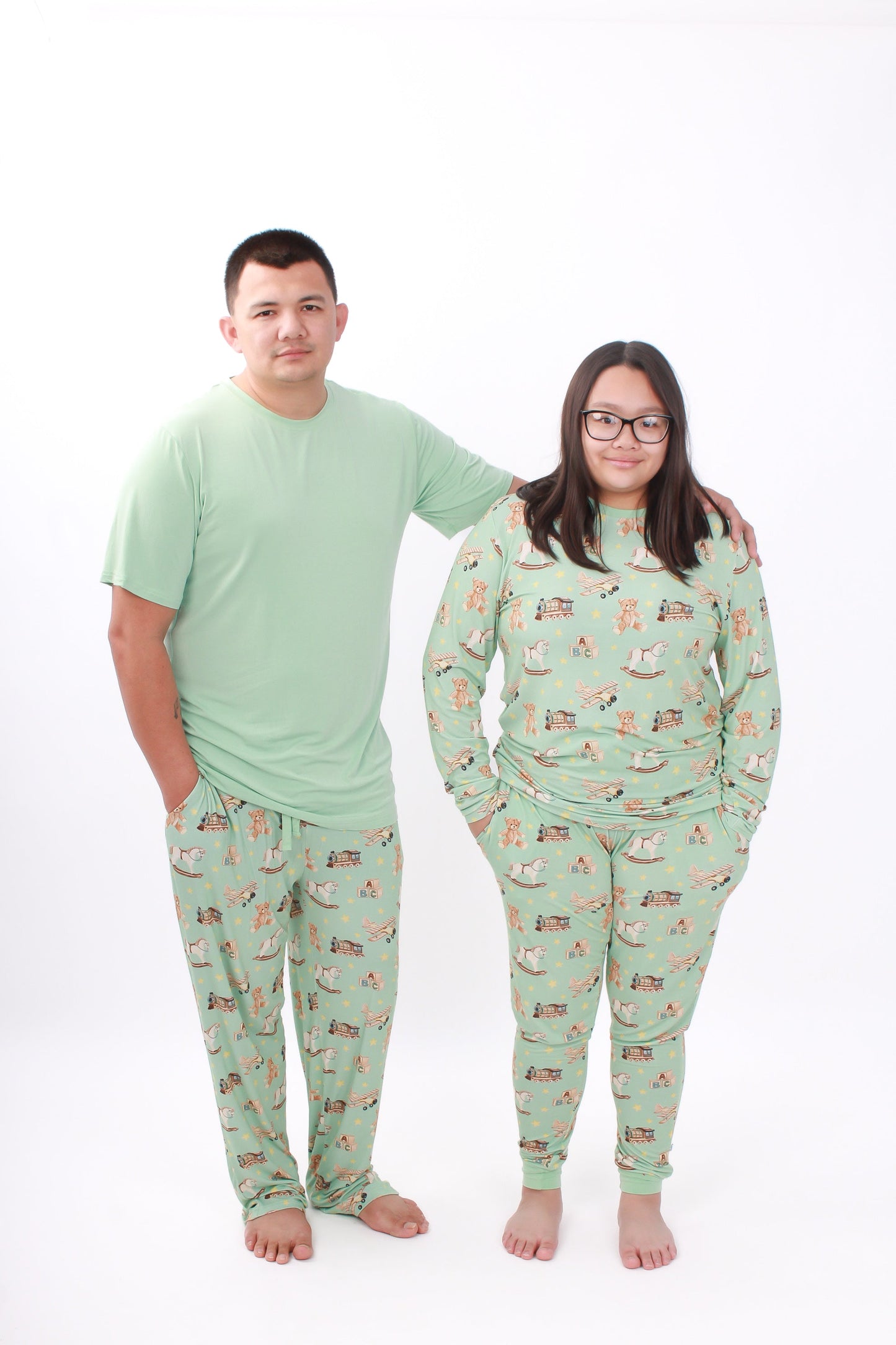 Christmas | Vintage Toys | Women's Bamboo Joggers