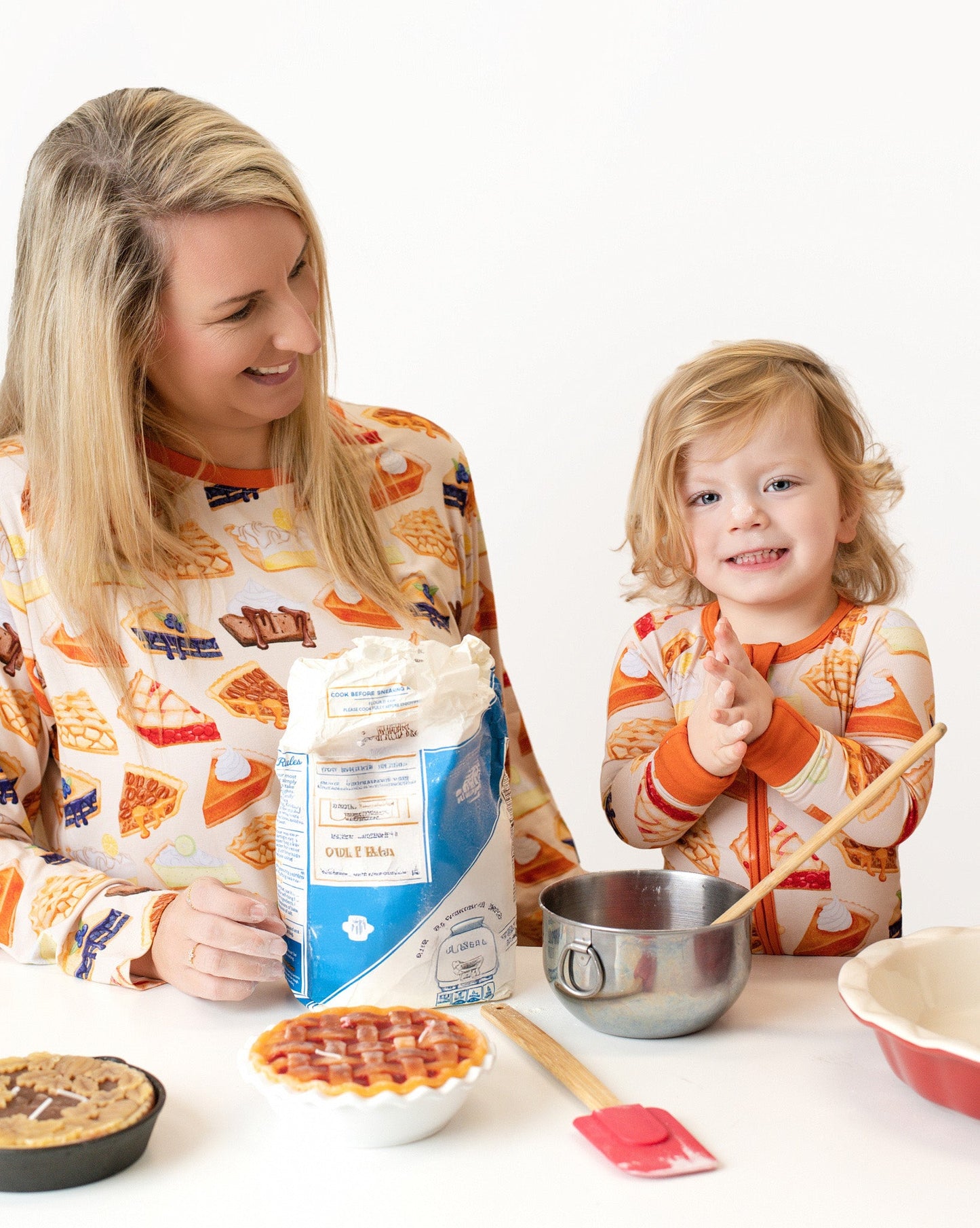 Slice of Pie | Bamboo Zipper Pajamas