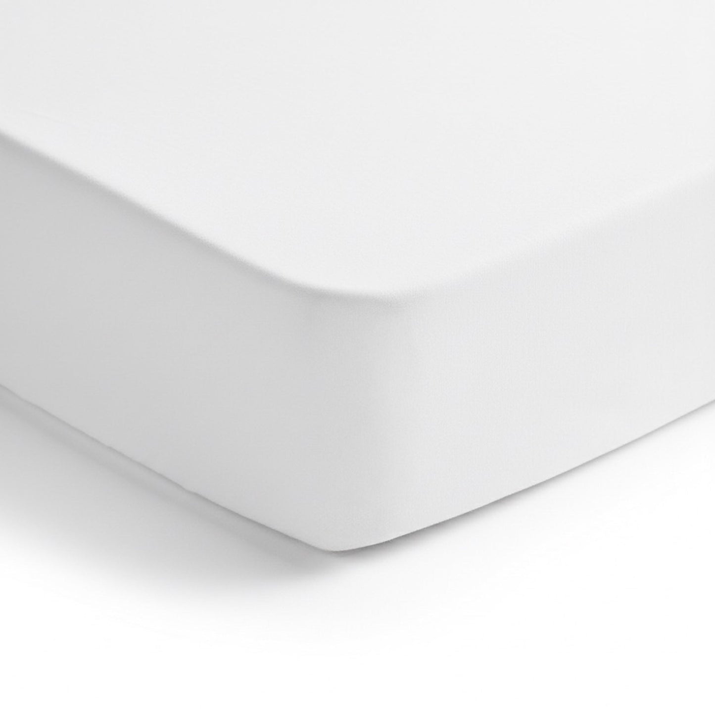 White | Bamboo Crib Sheet