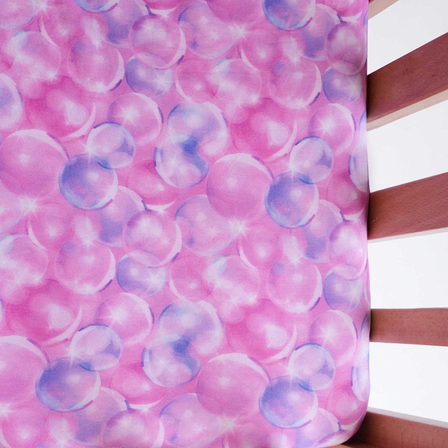 Wicked Cute | Bubbles | Bamboo Crib Sheet