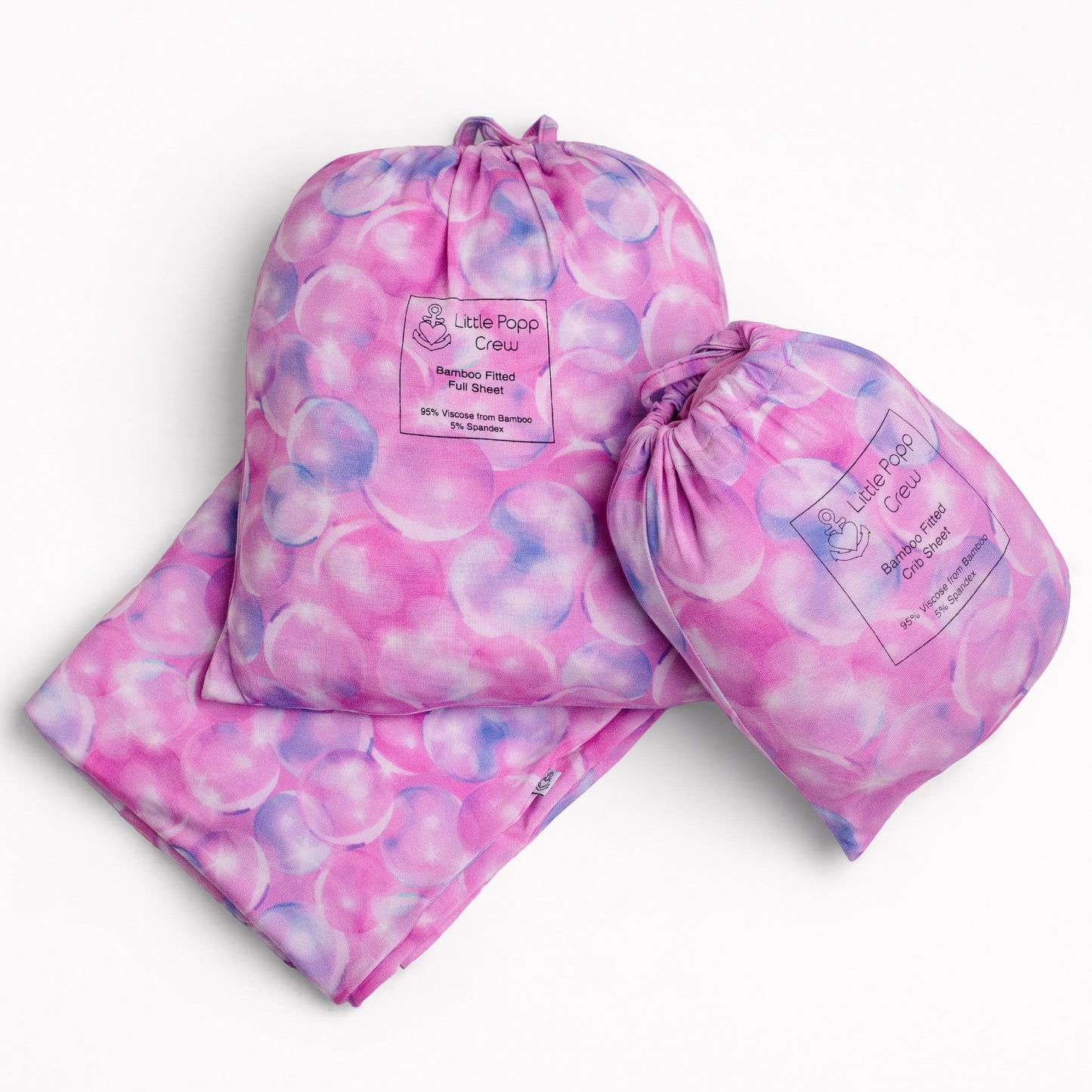 Wicked Cute | Bubbles | Bamboo Pillowcases (2 Pack)