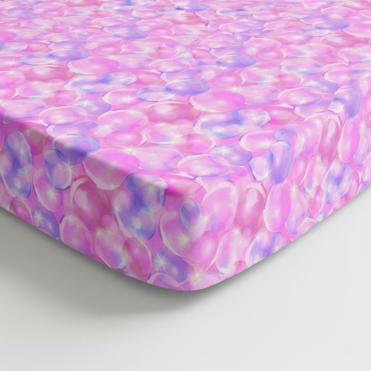 Wicked Cute | Bubbles | Bamboo Crib Sheet