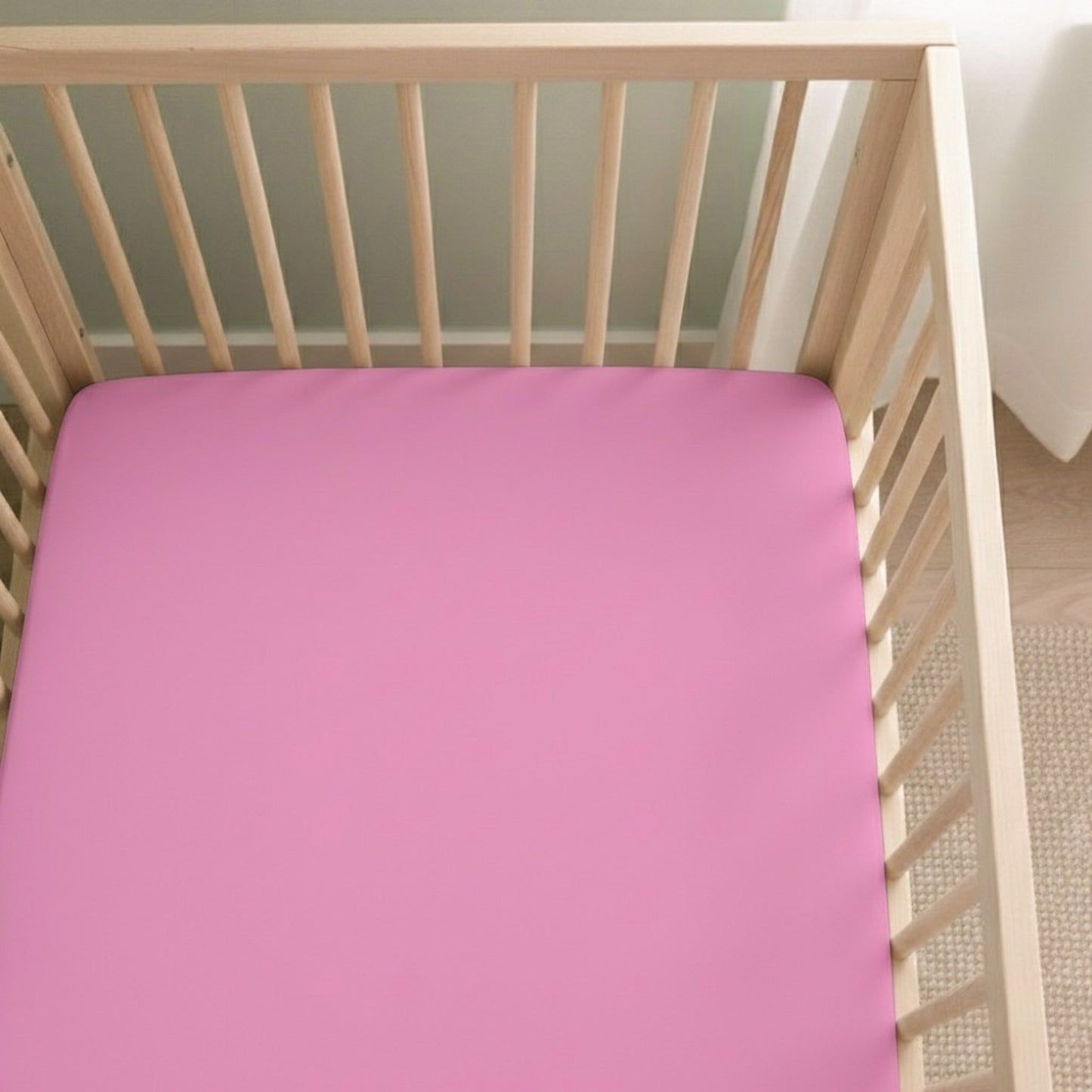 Wicked Cute | Bubble Gum Pink | Bamboo Crib Sheet