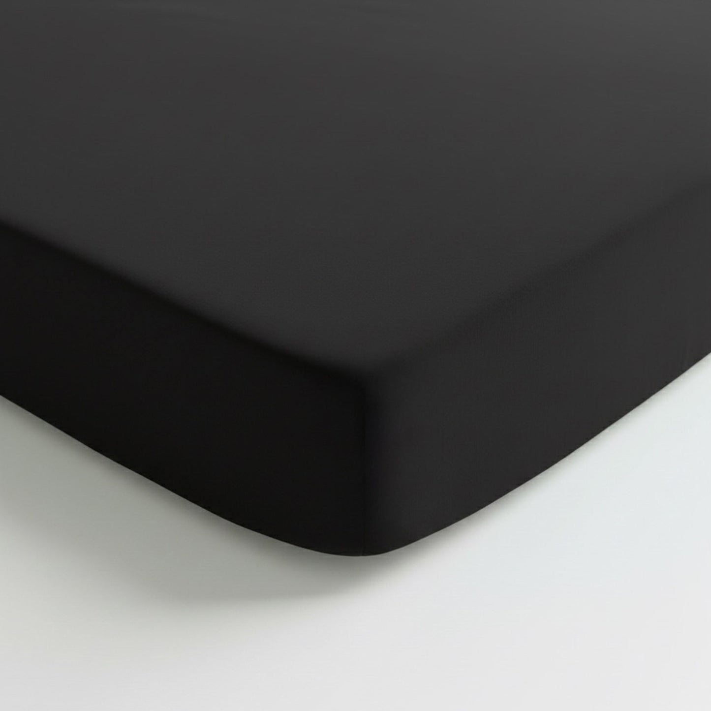 Black | Bamboo Crib Sheet