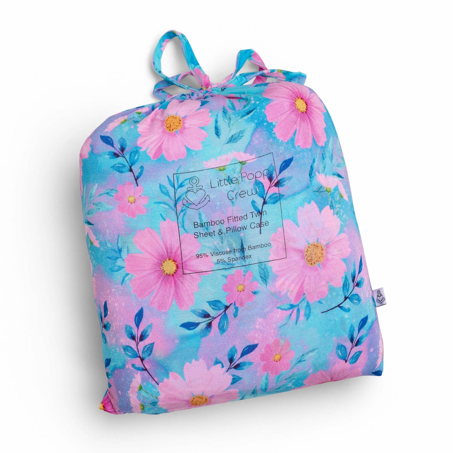 Dreamy Cosmos | Bamboo Twin Fitted Sheet & 2 Pillowcases