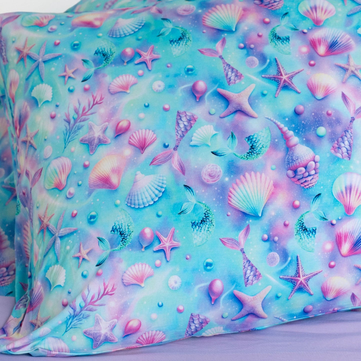 Magical Mermaid Shells | Two Pillowcase Set
