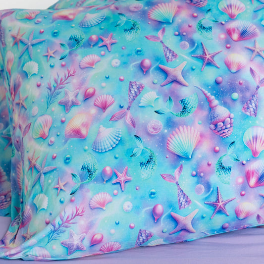 Magical Mermaid Shells | Two Pillowcase Set