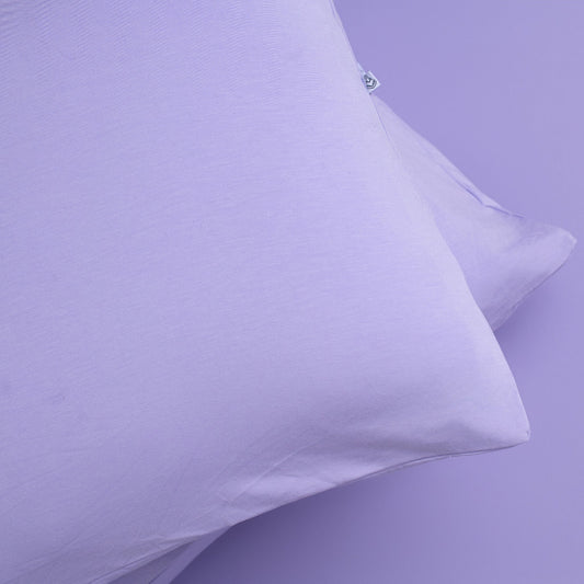 Pale Lavender | Two Pillowcase Set