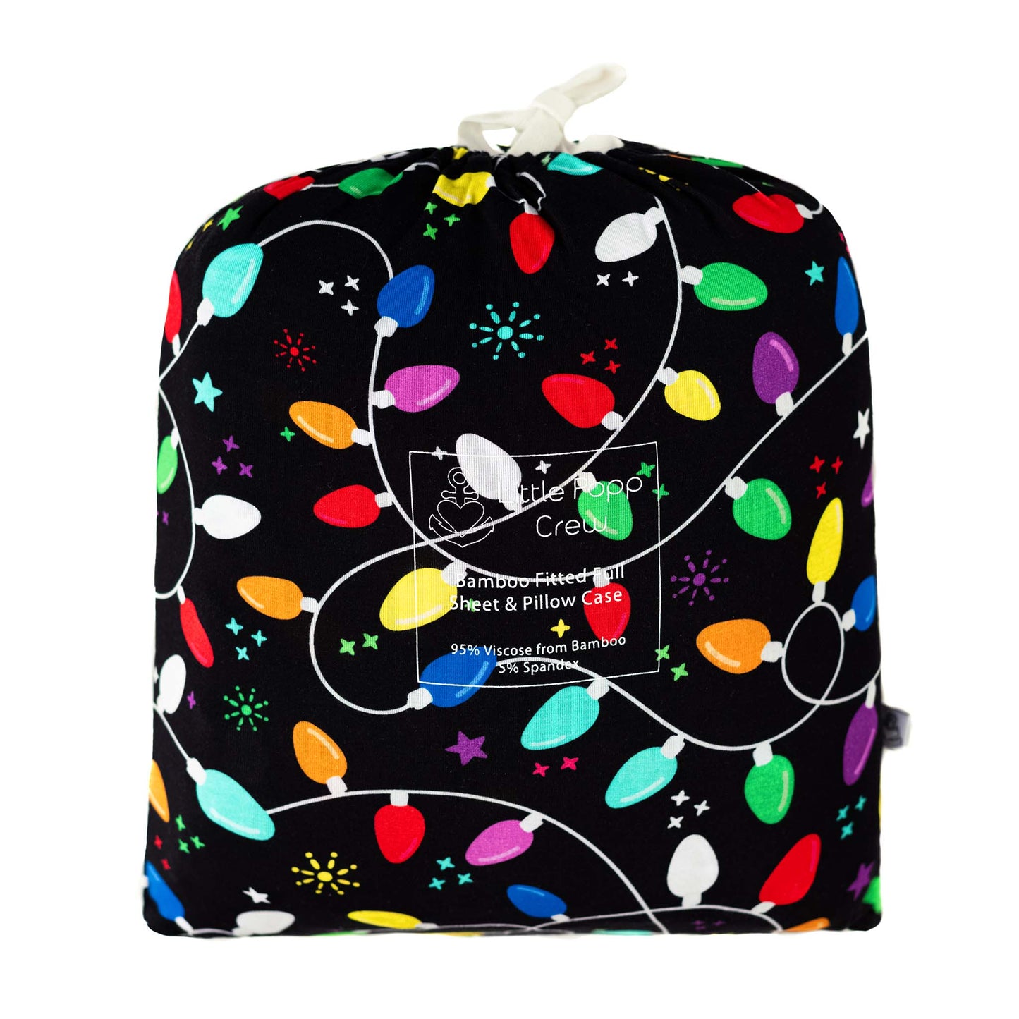 Holiday Lights | Full Sheet & One Pillowcase