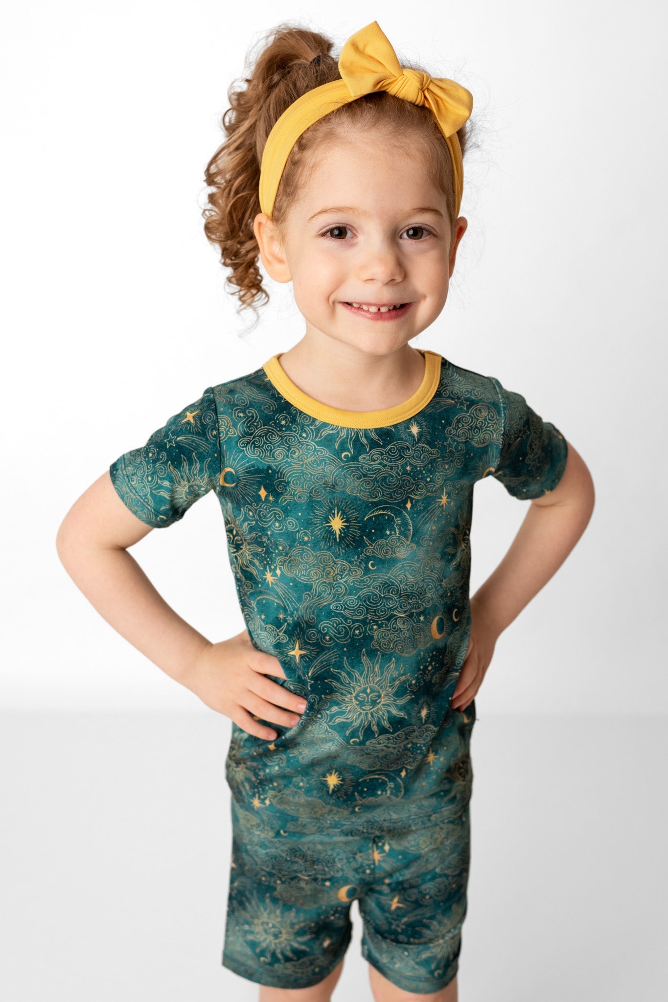 Dreamy Skies | Two-Piece Bamboo Short Sleeve Toddler & Kids Set