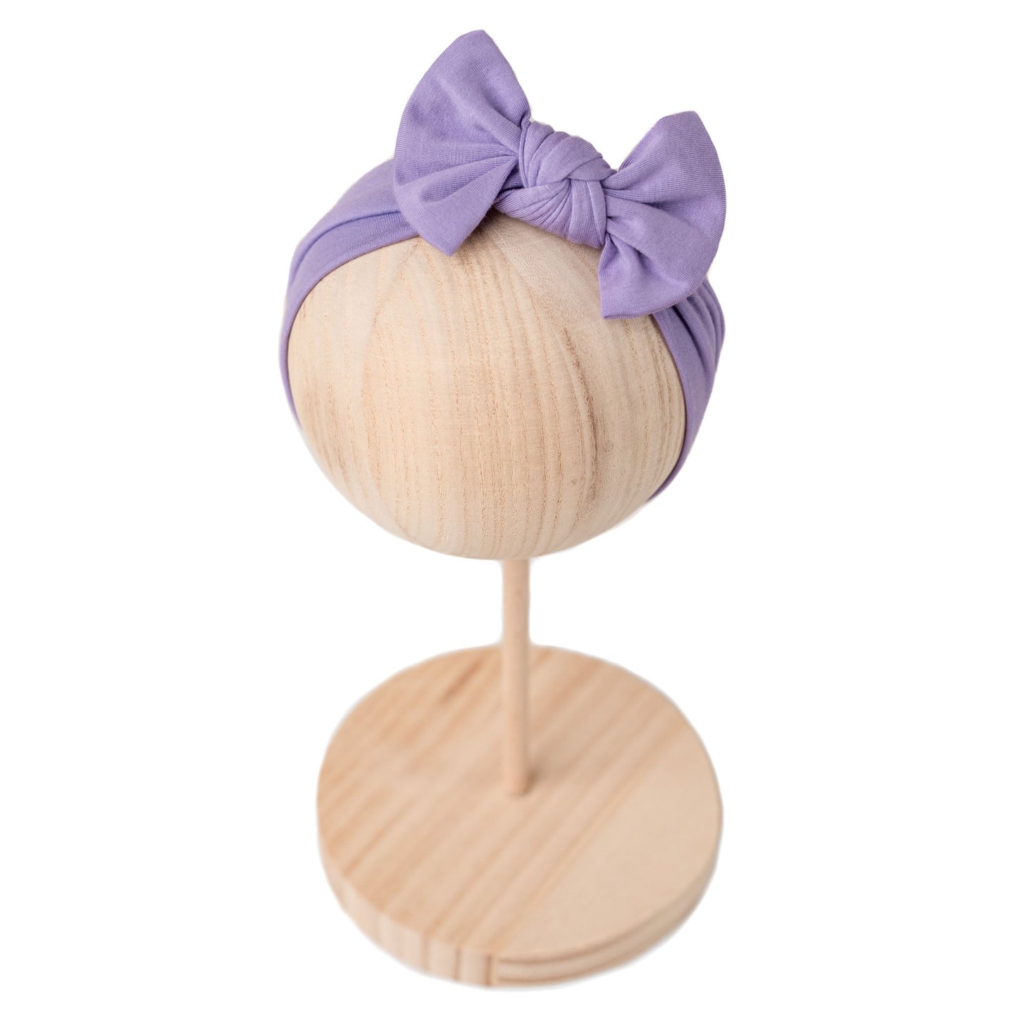 Purple | Bamboo Headband Bow
