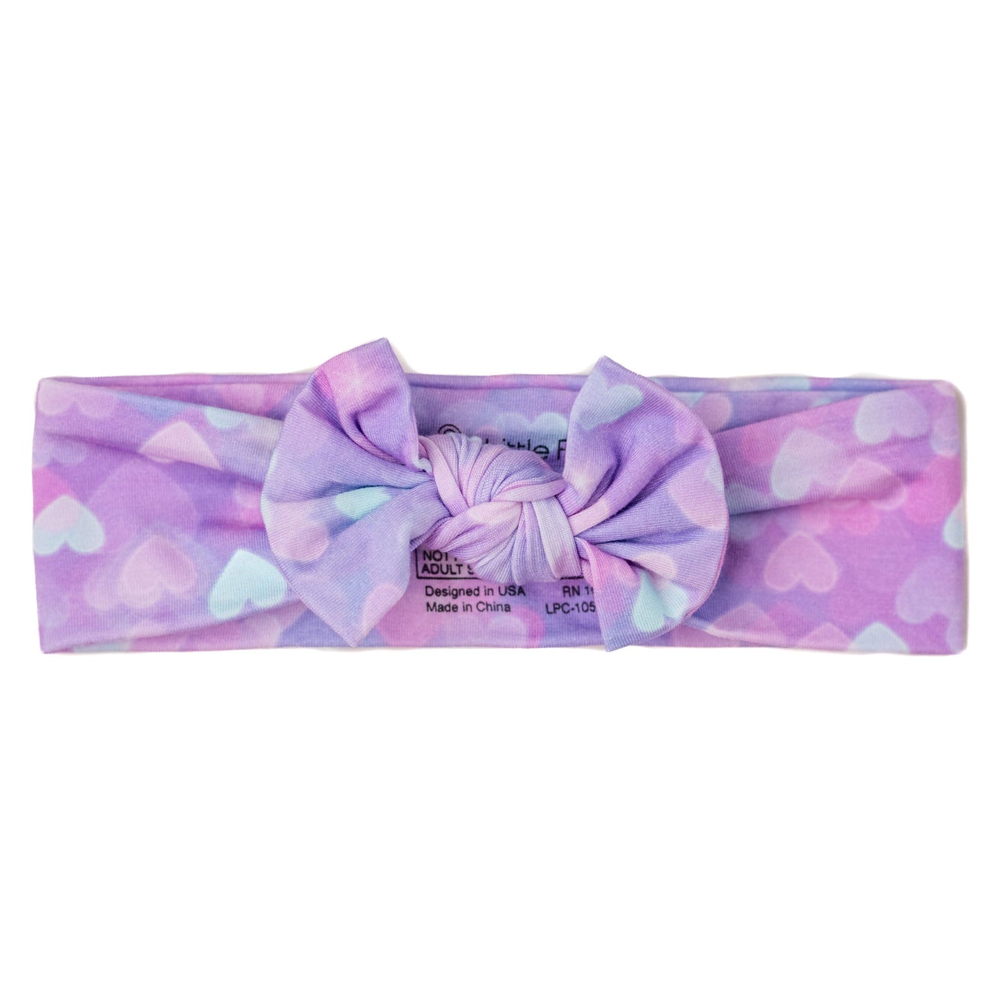 Hearts | Bamboo Headband Bow