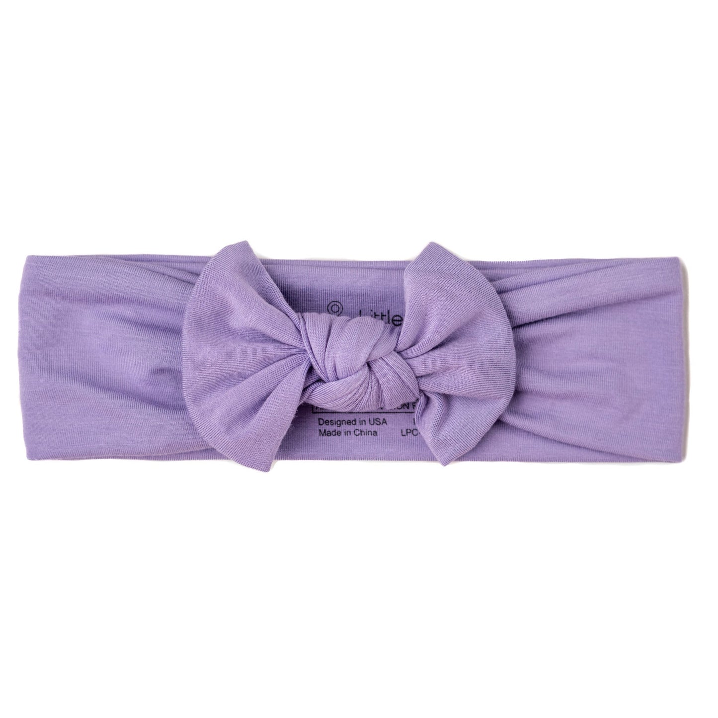 Purple | Bamboo Headband Bow