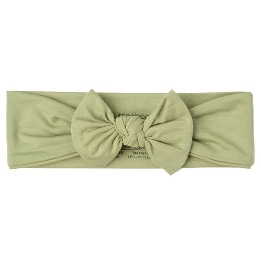 Moss | Bamboo Headband Bow