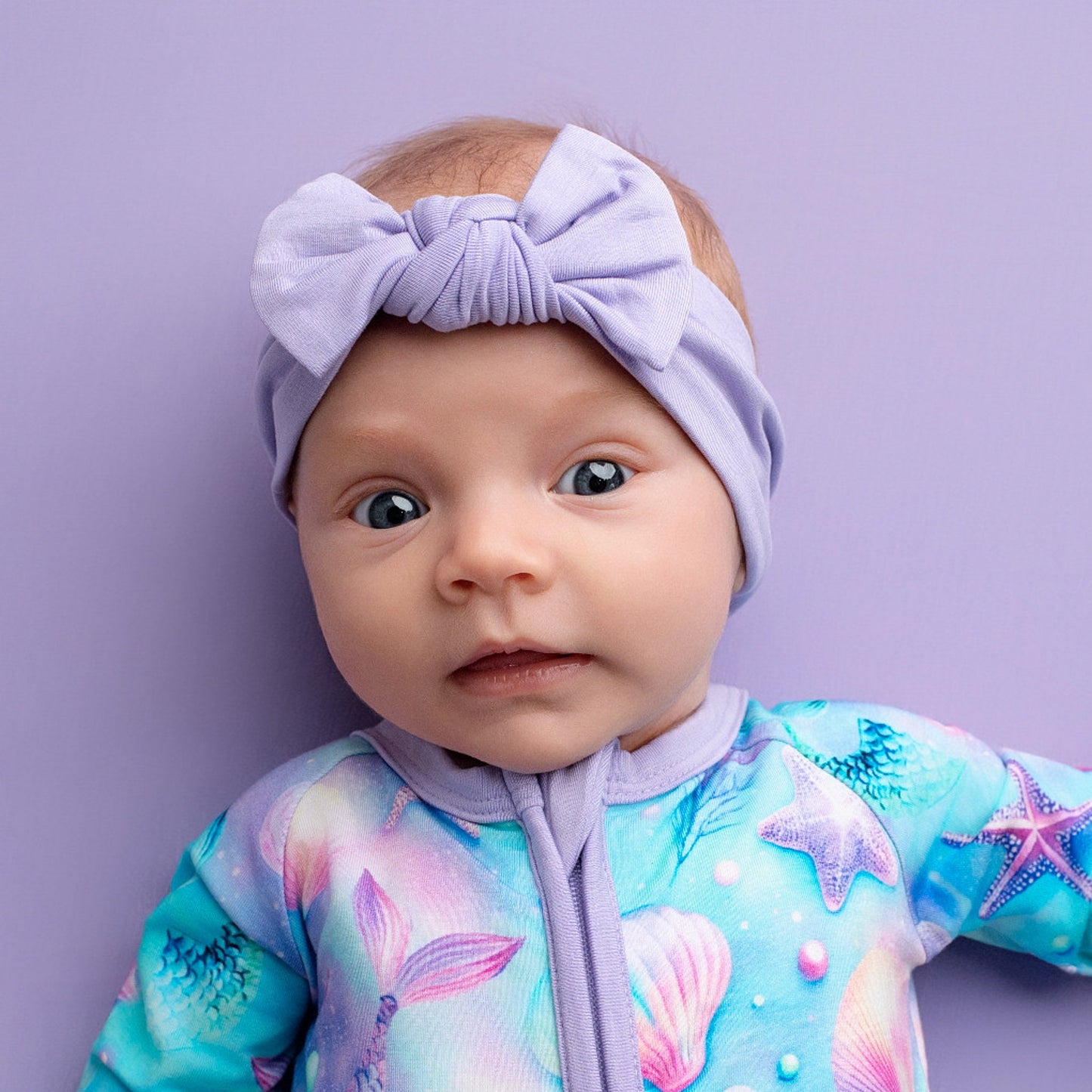Pale Lavender | Bamboo Headband Bow