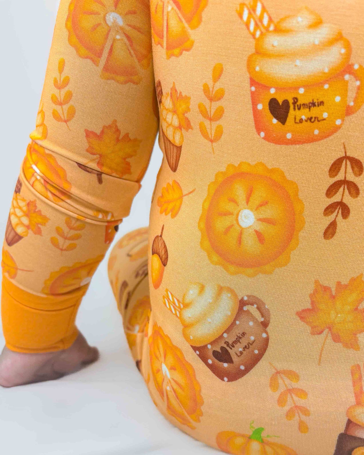 Pumpkin Lover | Bamboo Zipper Pajamas