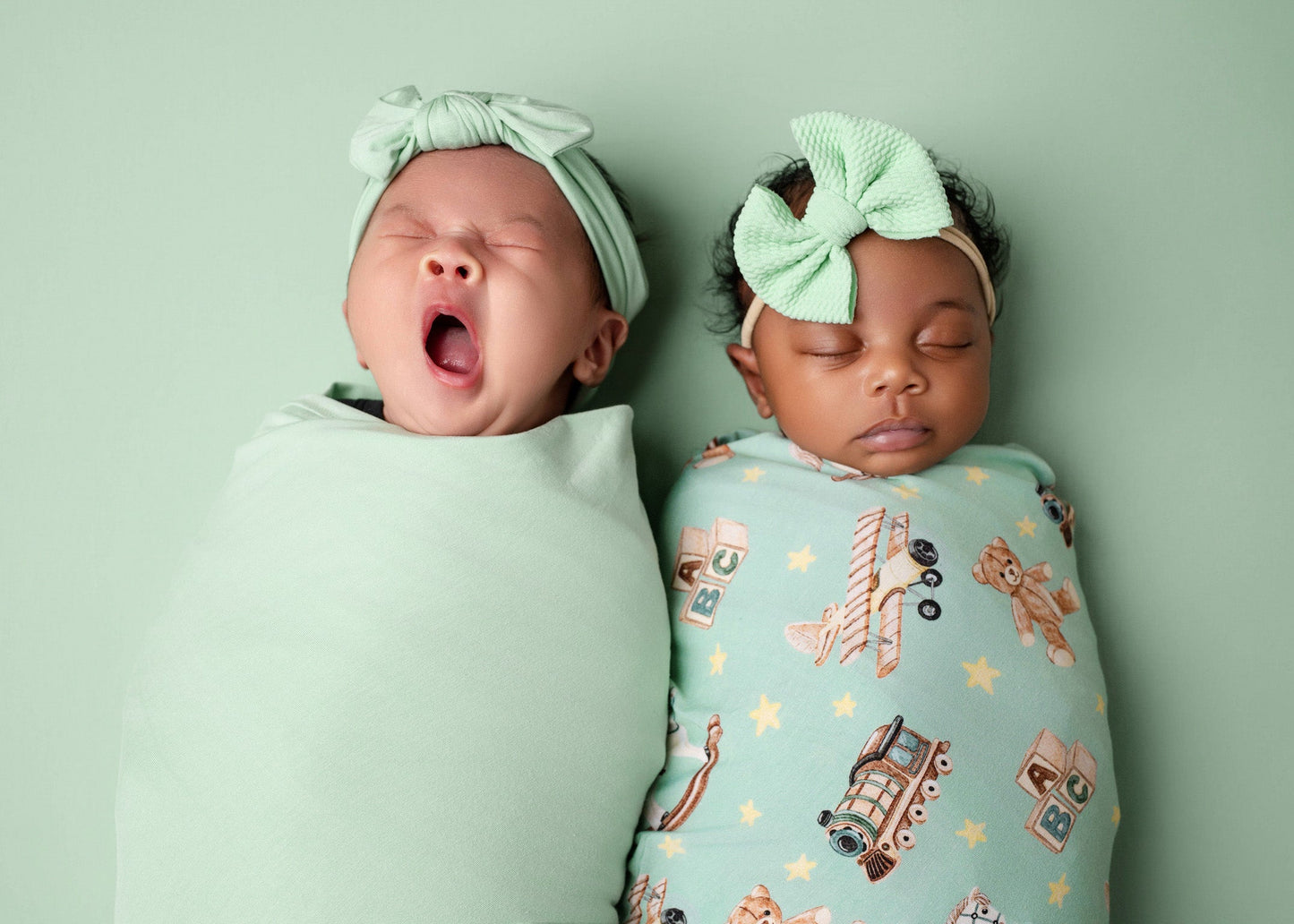 Jade | Bamboo Swaddle Blanket
