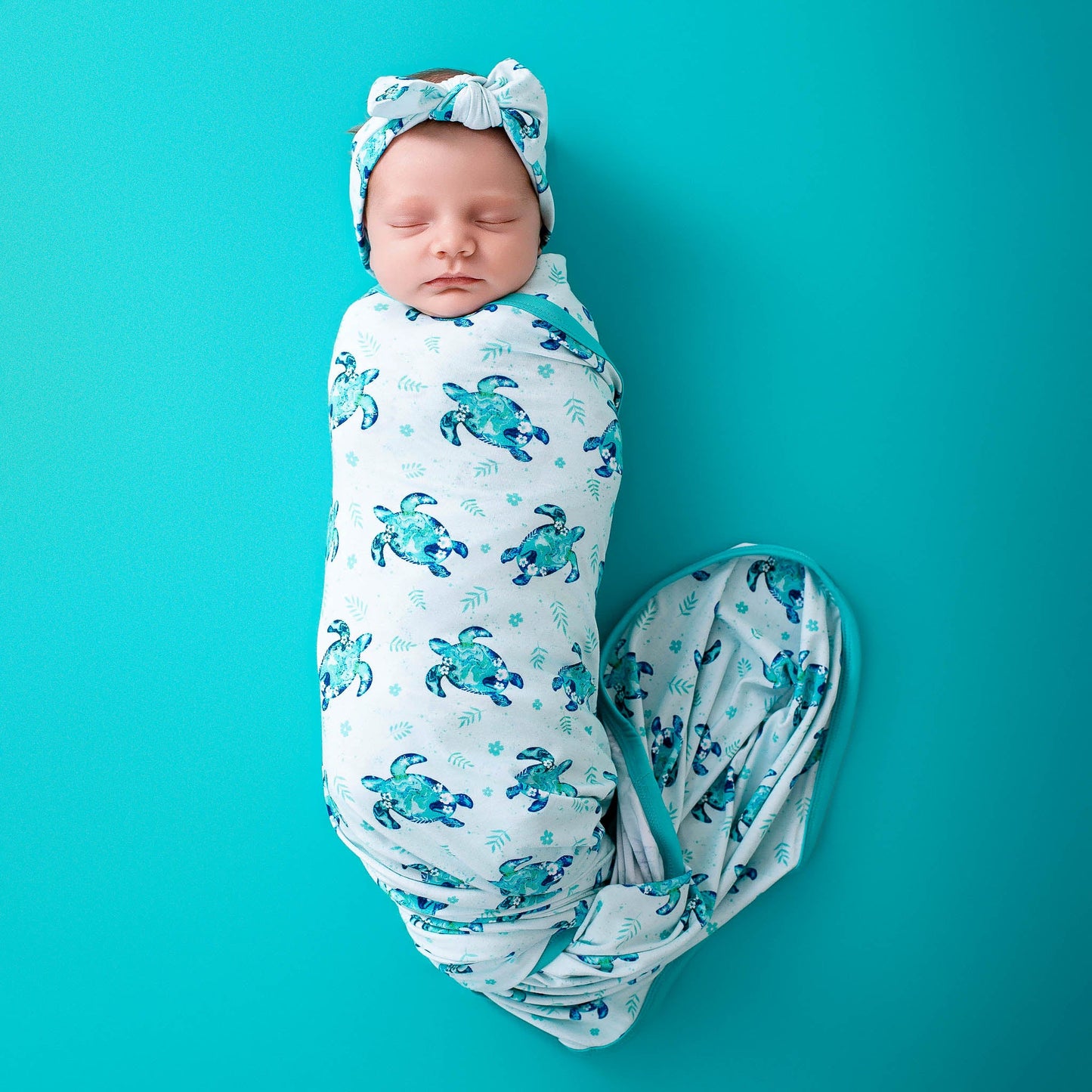 Sea Turtles | Bamboo Headband Bow