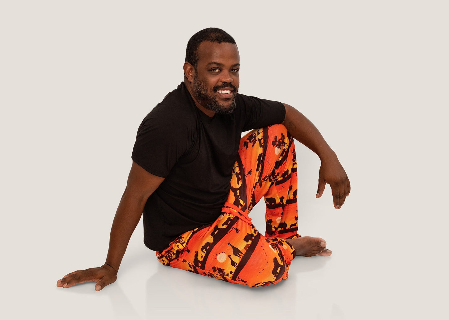 Sunset Safari | Men’s Bamboo Lounge Pants