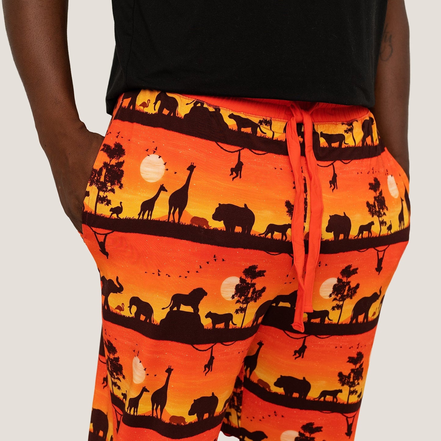 Sunset Safari | Men’s Bamboo Lounge Pants