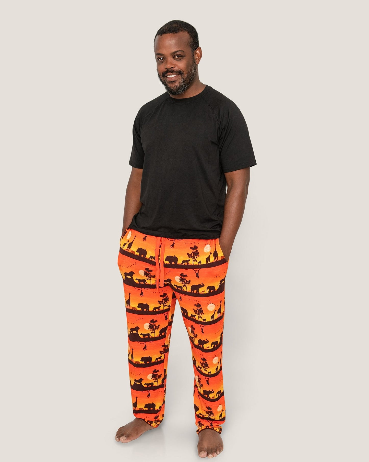 Sunset Safari | Men’s Bamboo Lounge Pants