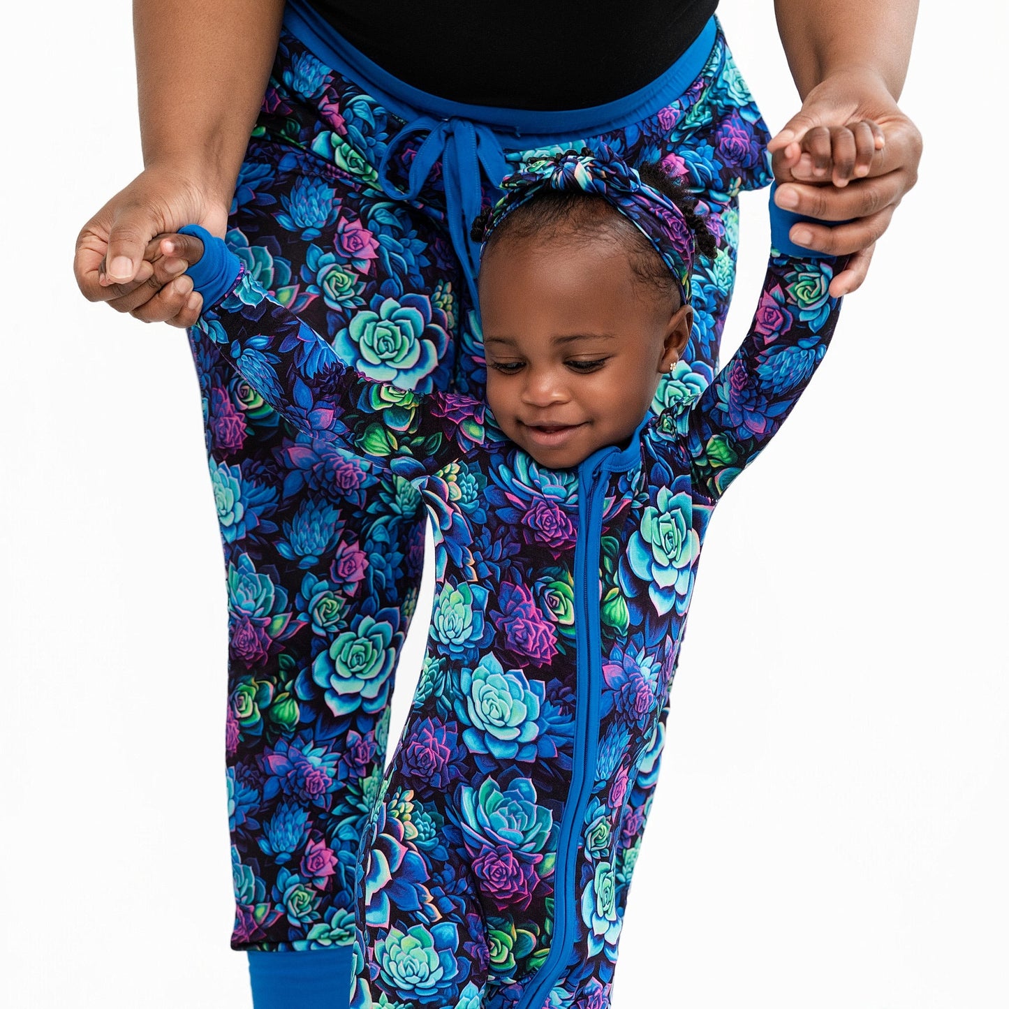 Electric Succulents | Women’s Bamboo Joggers