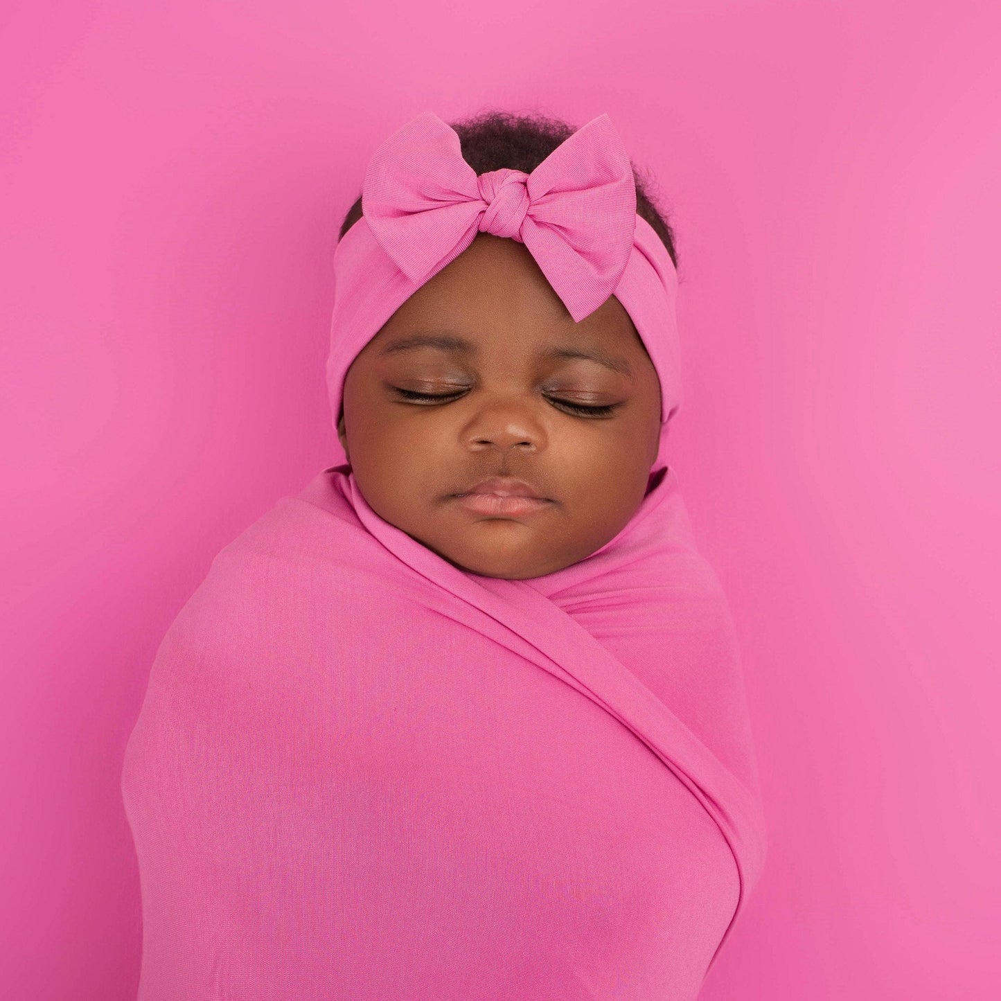 Fuchsia | Bamboo Swaddle Blanket