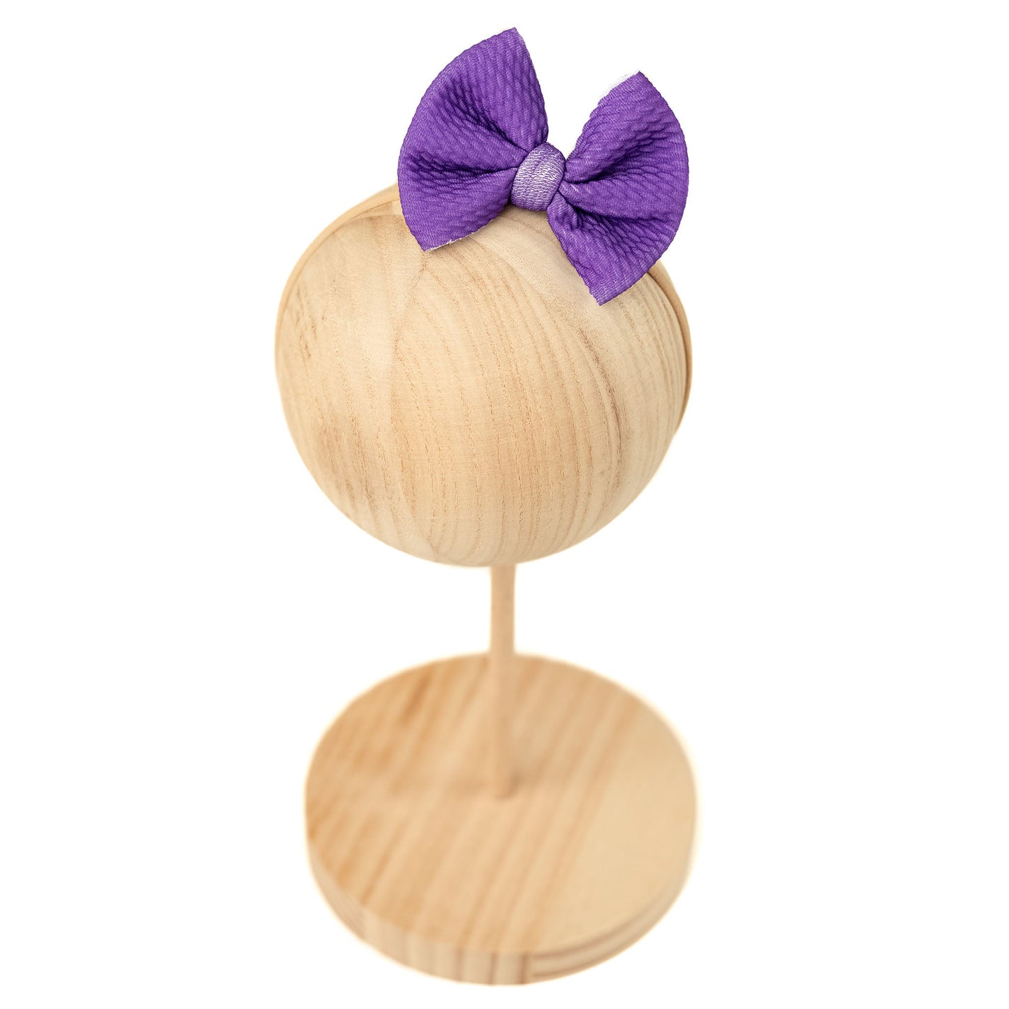 Violet | Small Nylon Bow Headband