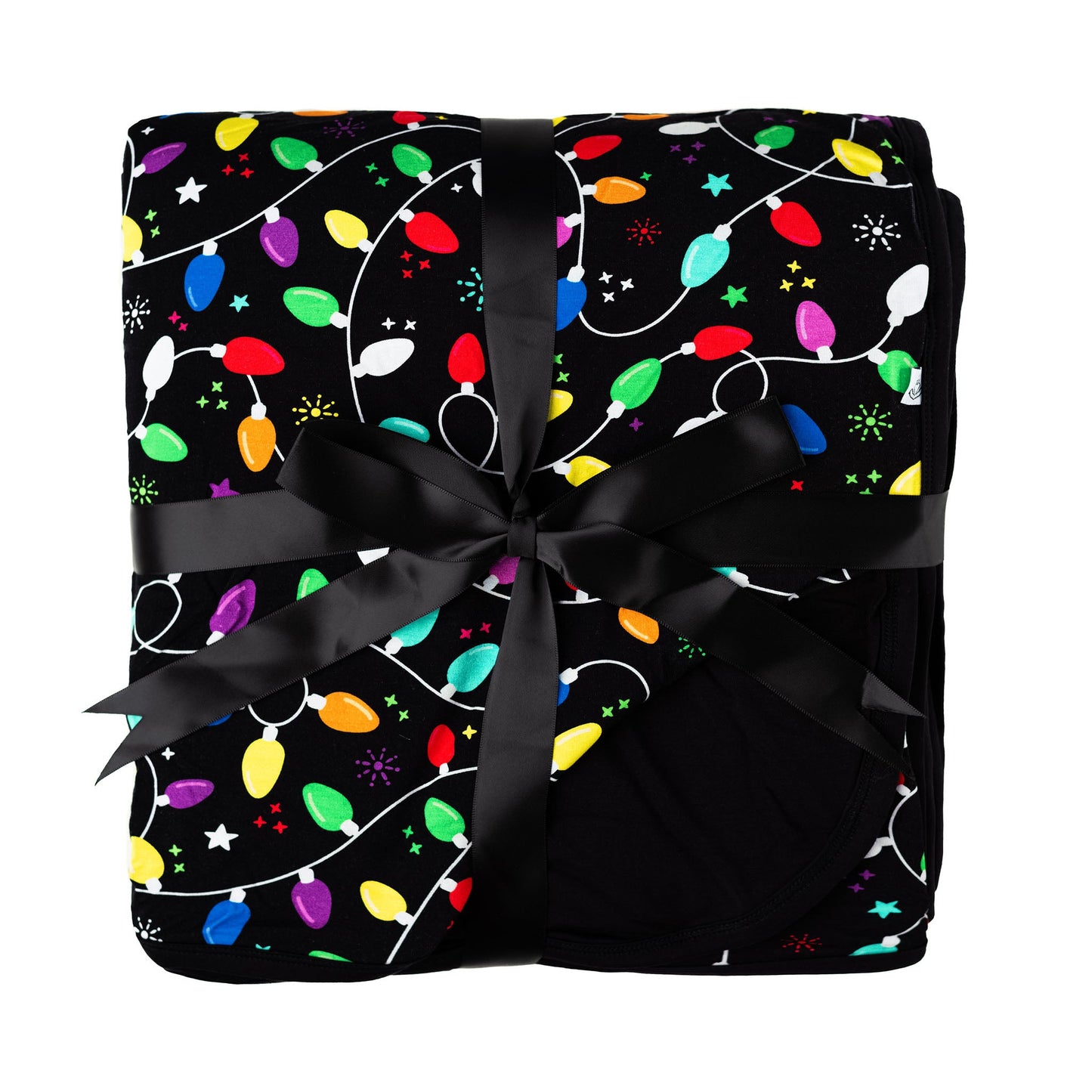 Holiday Lights | Double Layer Bamboo Adult Blanket