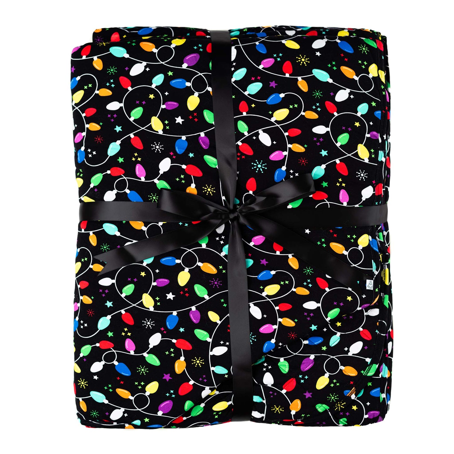 Holiday Lights | Quilted Bamboo Adult Blanket