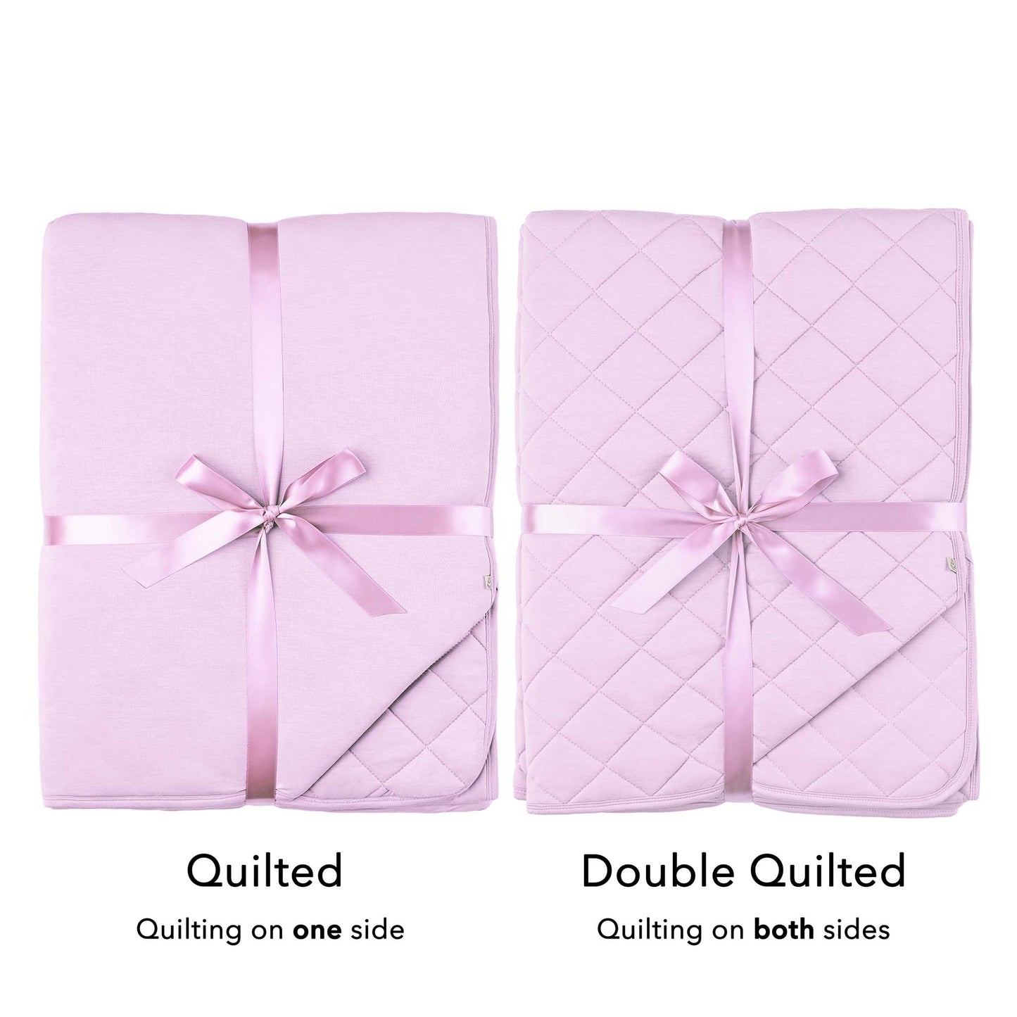 Orchid | Bamboo Double Quilted Adult Blanket