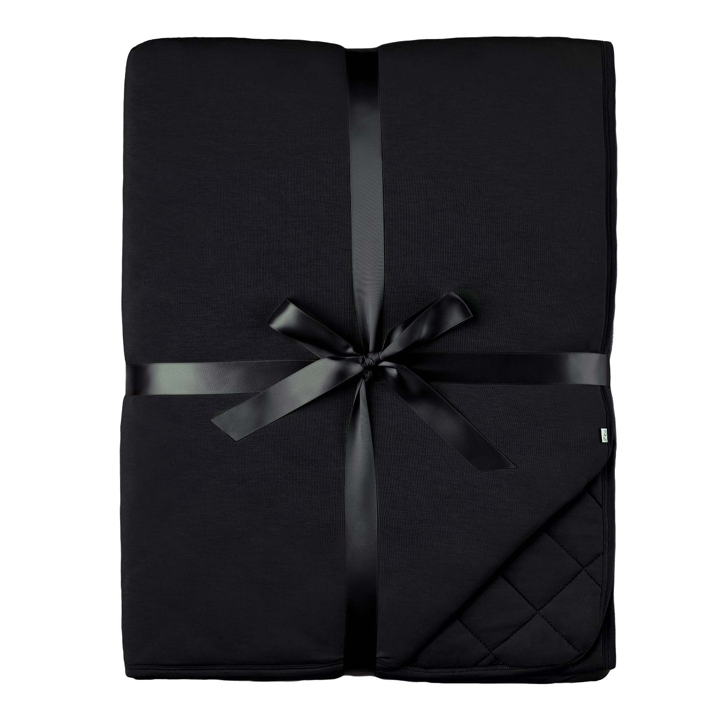 Black | Bamboo Quilted Adult Blanket