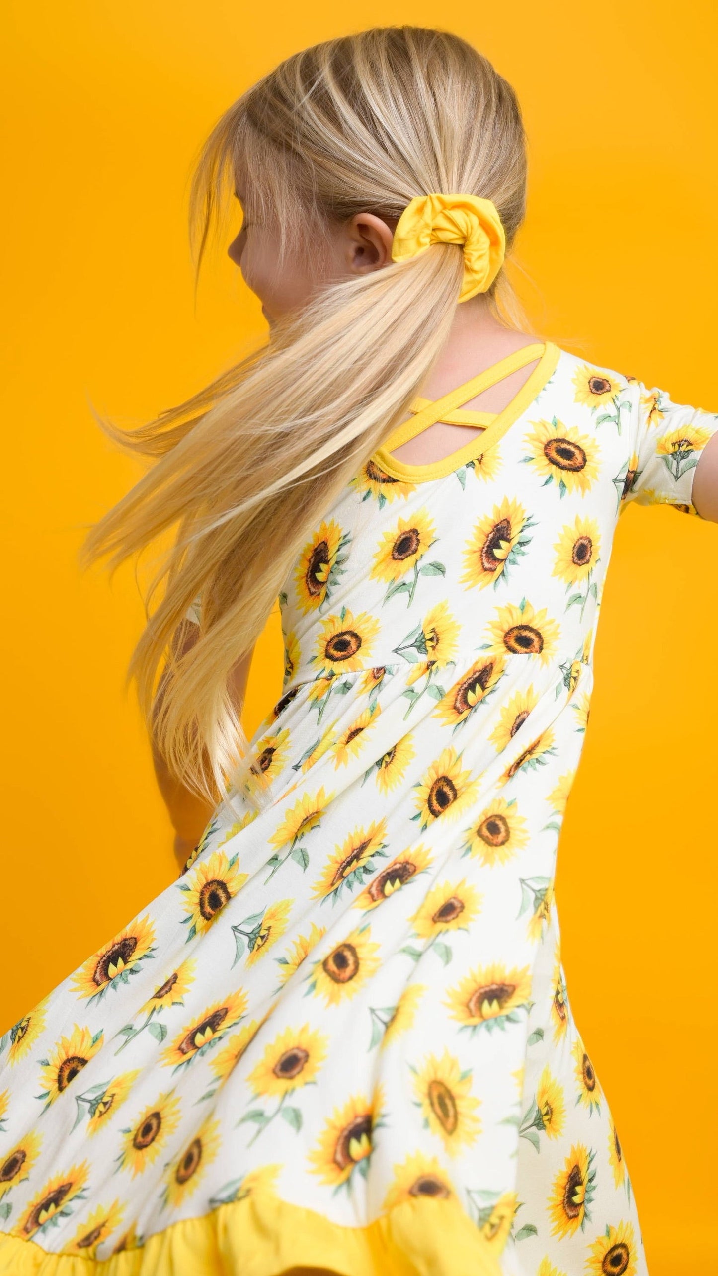 Lemon | Bamboo Scrunchie
