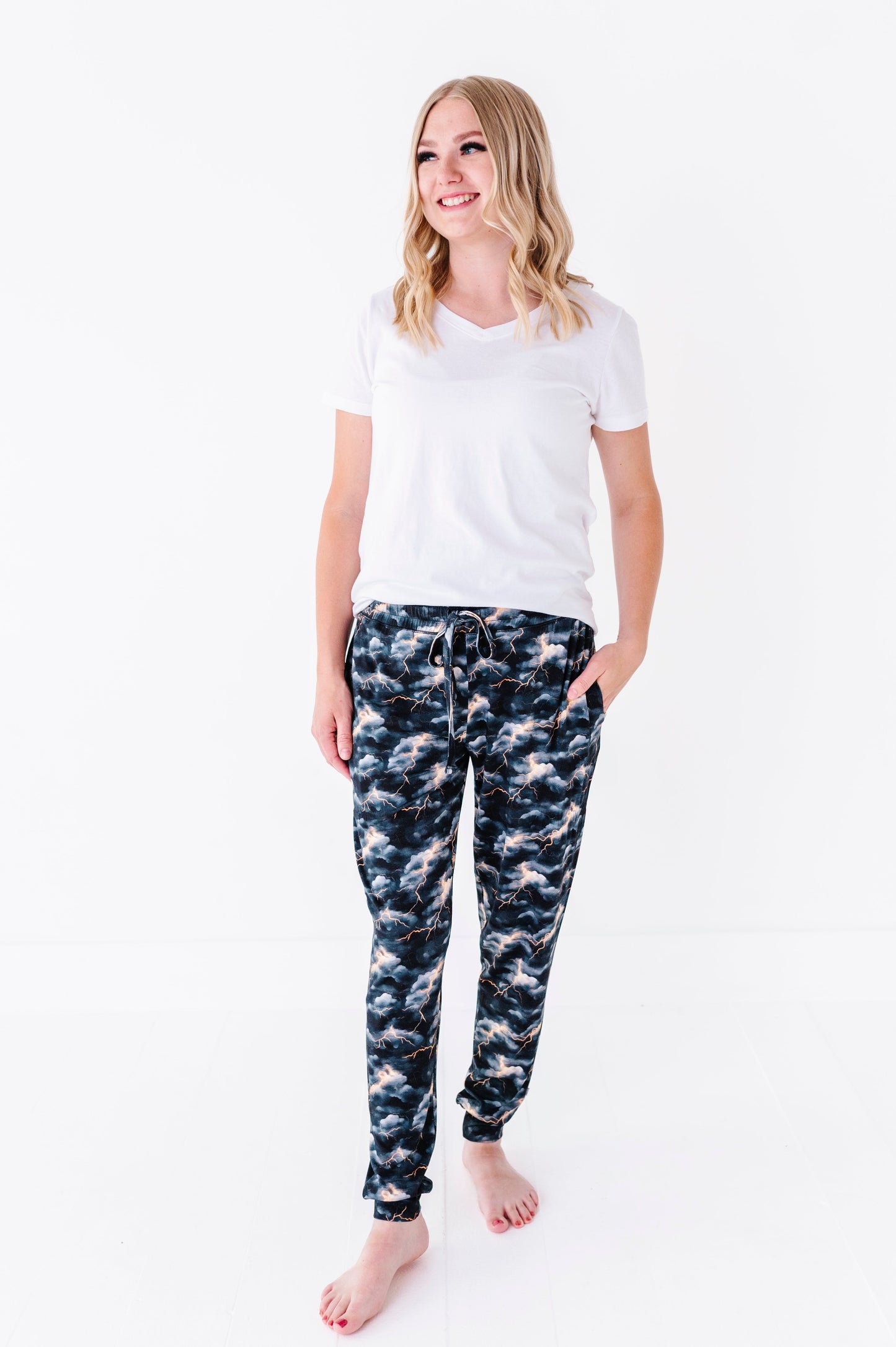 Stormy Clouds | Women’s Bamboo Joggers