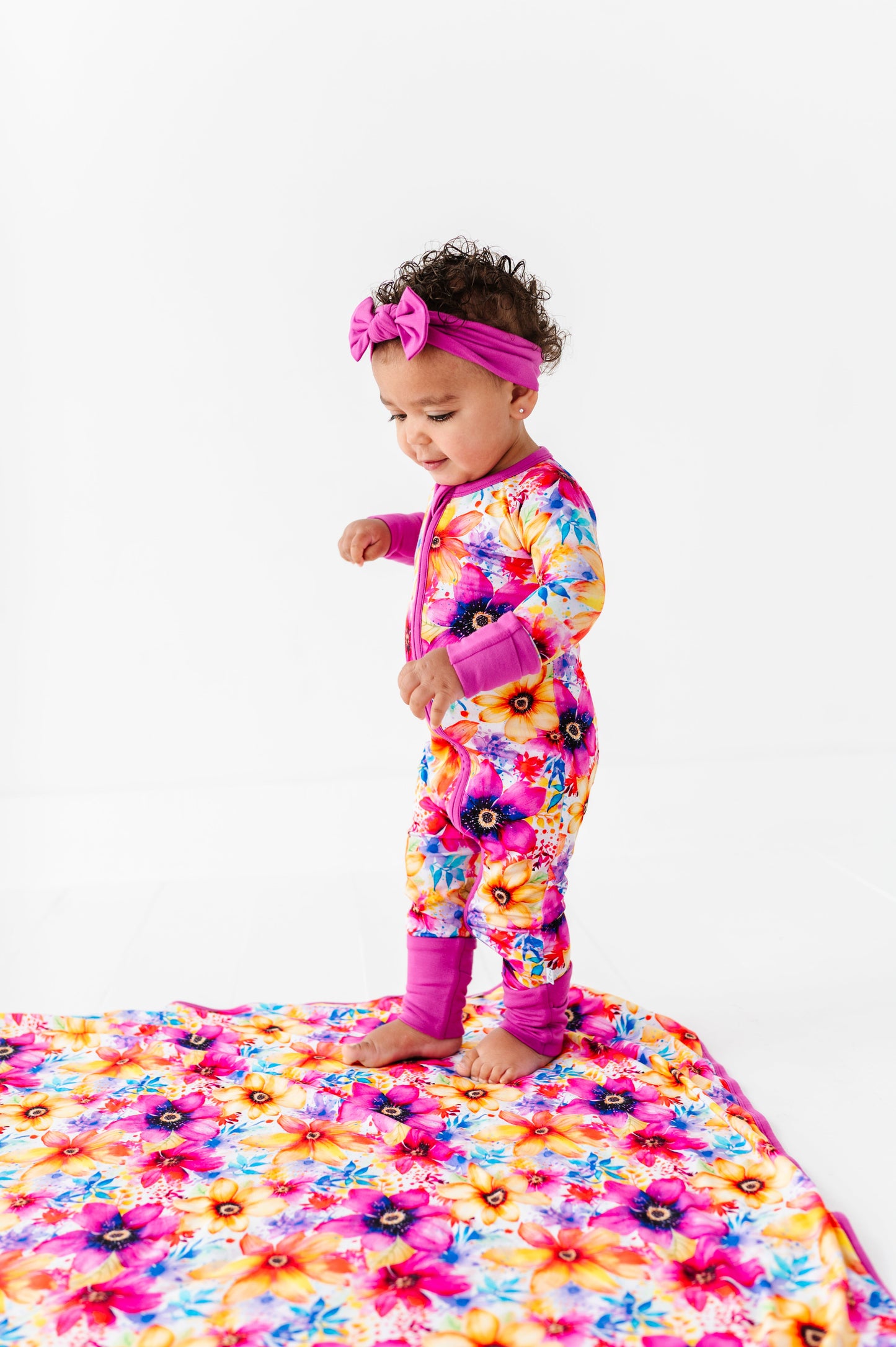 Berry Splash | Bamboo Headband Bow