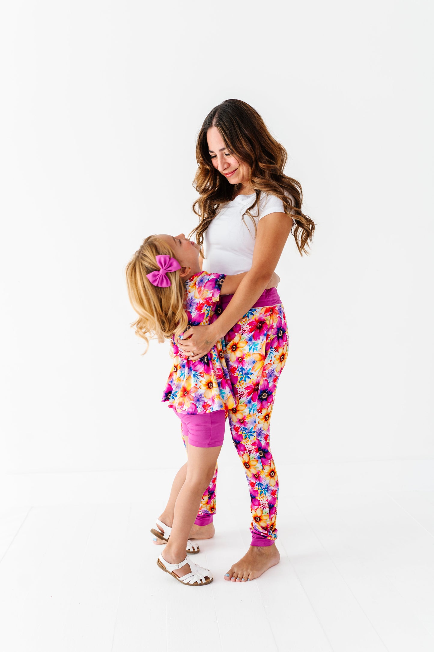 Berry Splash | Small Clip Bow