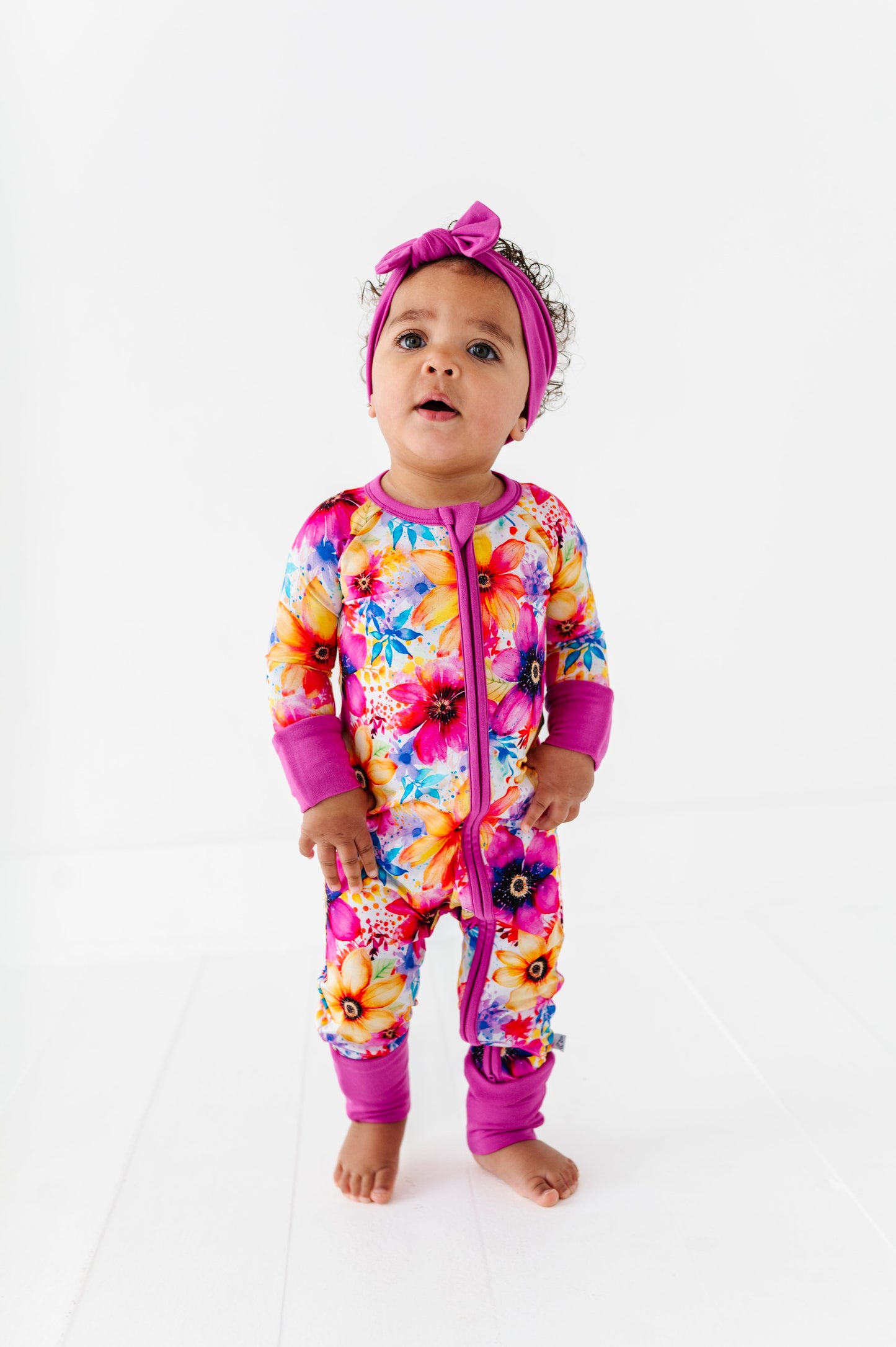Berry Splash | Bamboo Headband Bow