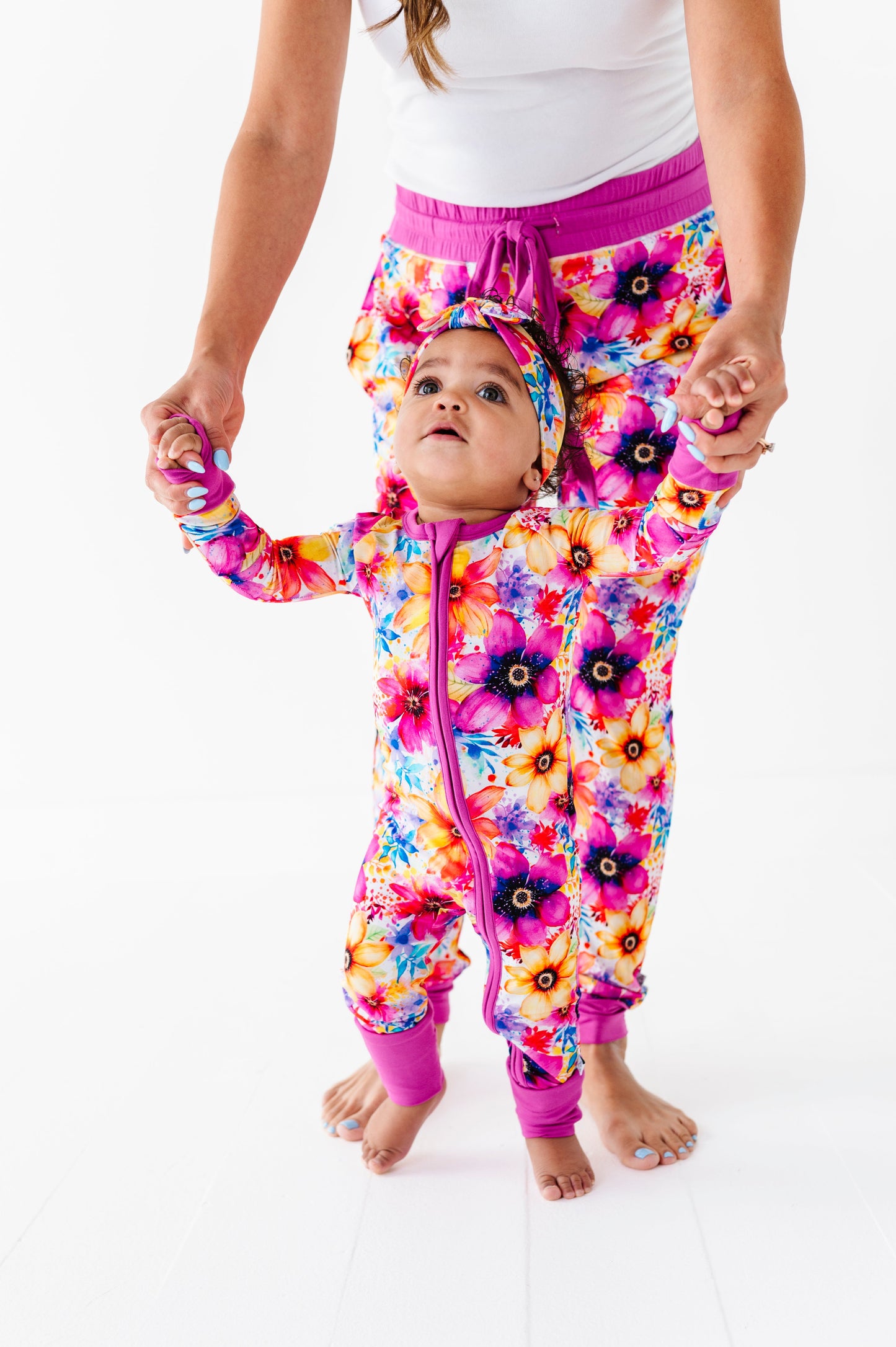 Painted Petals | Women’s Bamboo Joggers