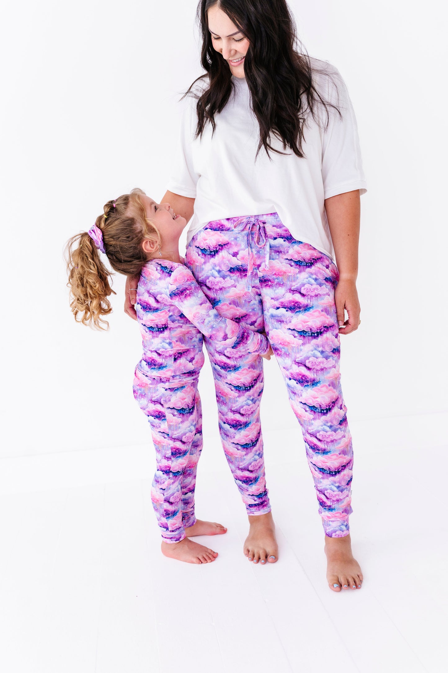 Shimmer Clouds | Women’s Bamboo Joggers