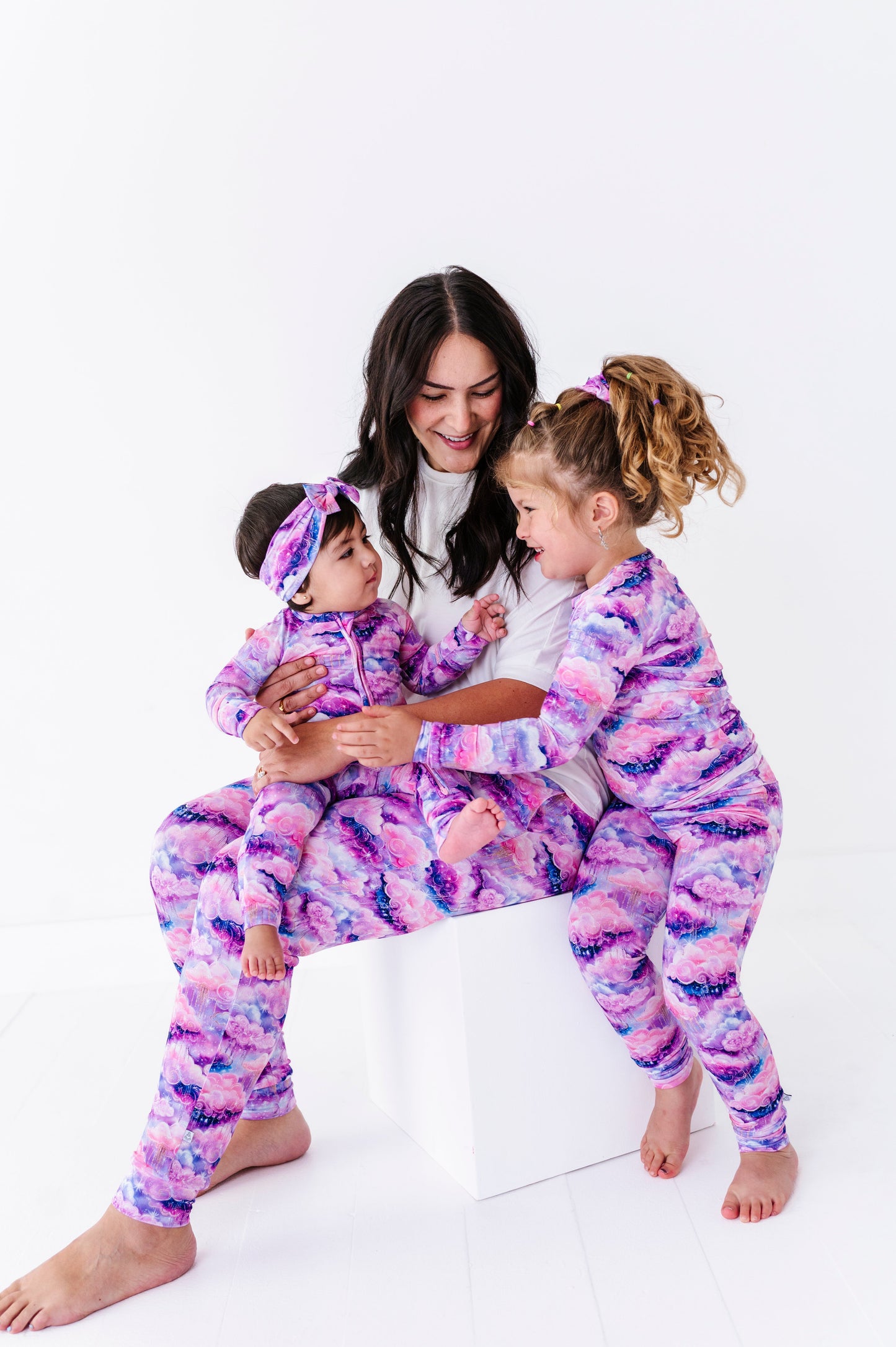 Shimmer Clouds | Women’s Bamboo Joggers