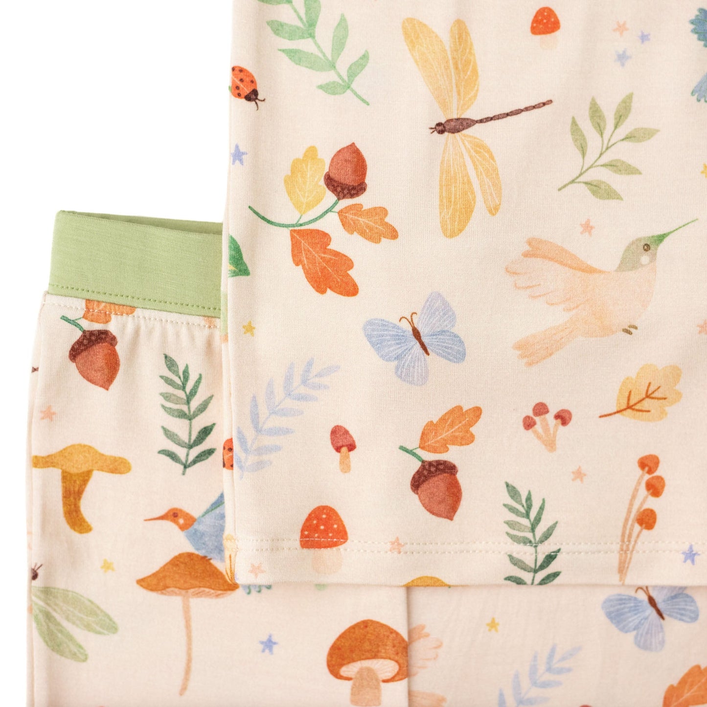 Whimsical Woodland | Two-Piece Bamboo Long Sleeve Toddler & Kids Pajamas