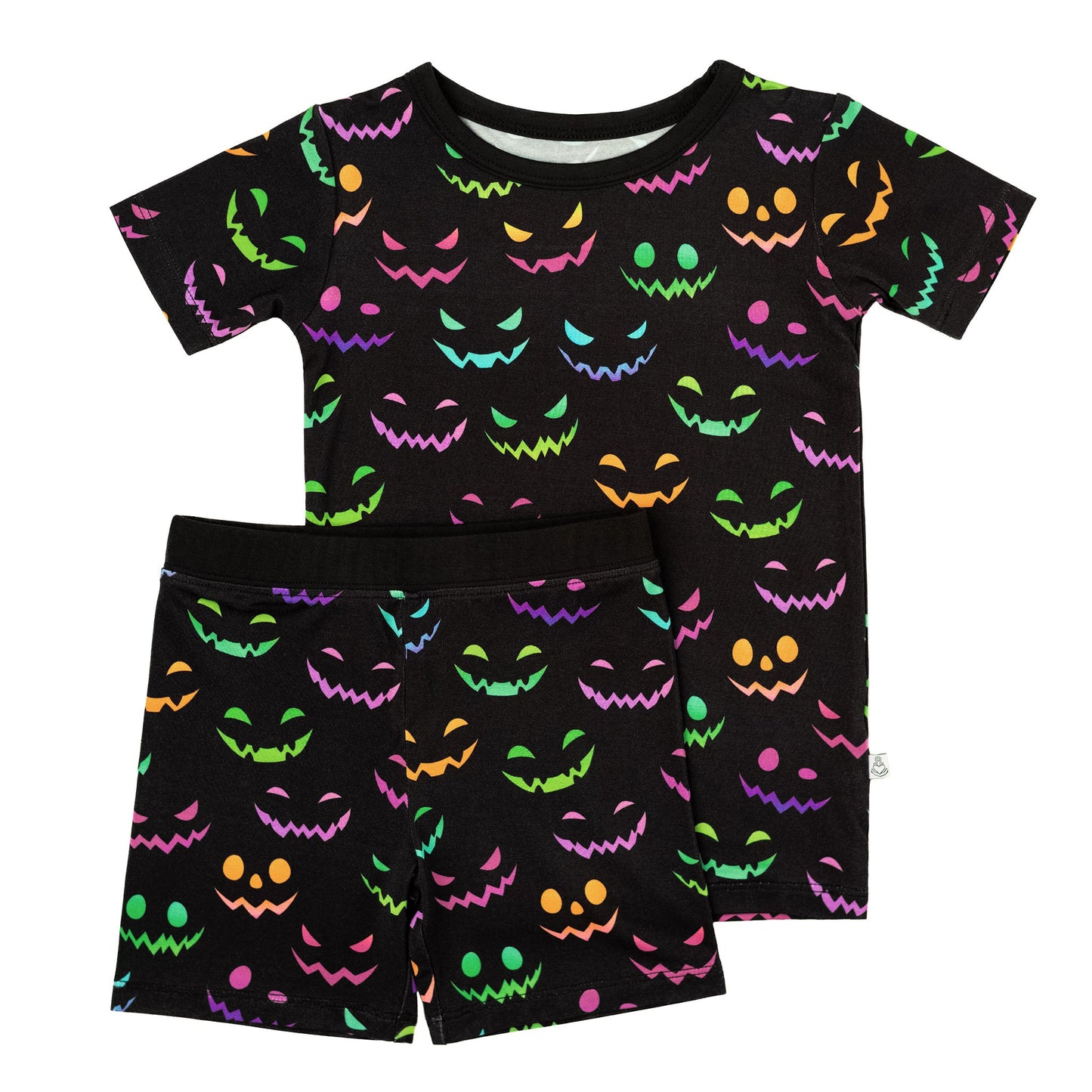 Halloween Night | Two-Piece Bamboo Short Sleeve Toddler & Kids Set