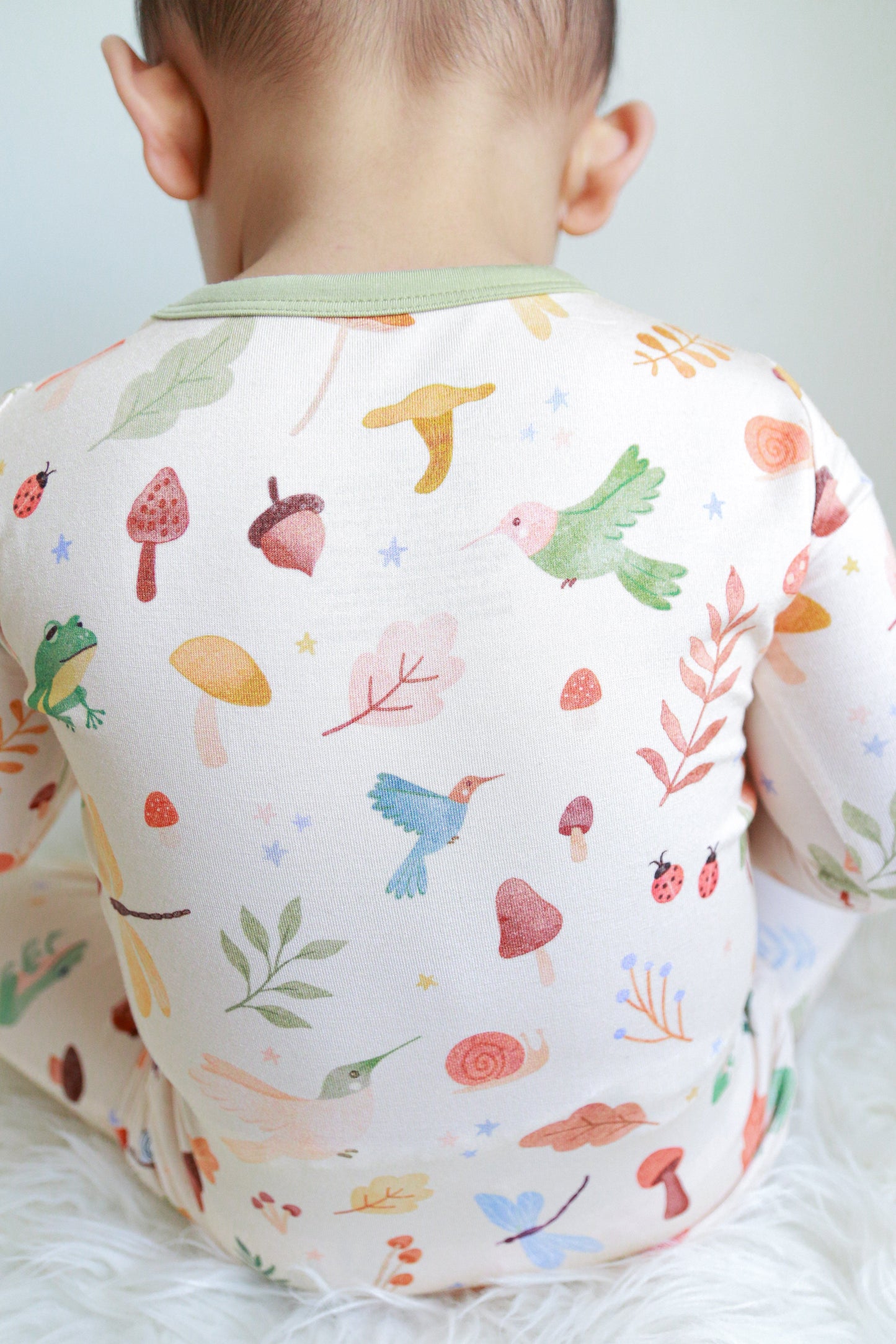 Whimsical Woodland | Two-Piece Bamboo Long Sleeve Toddler & Kids Pajamas