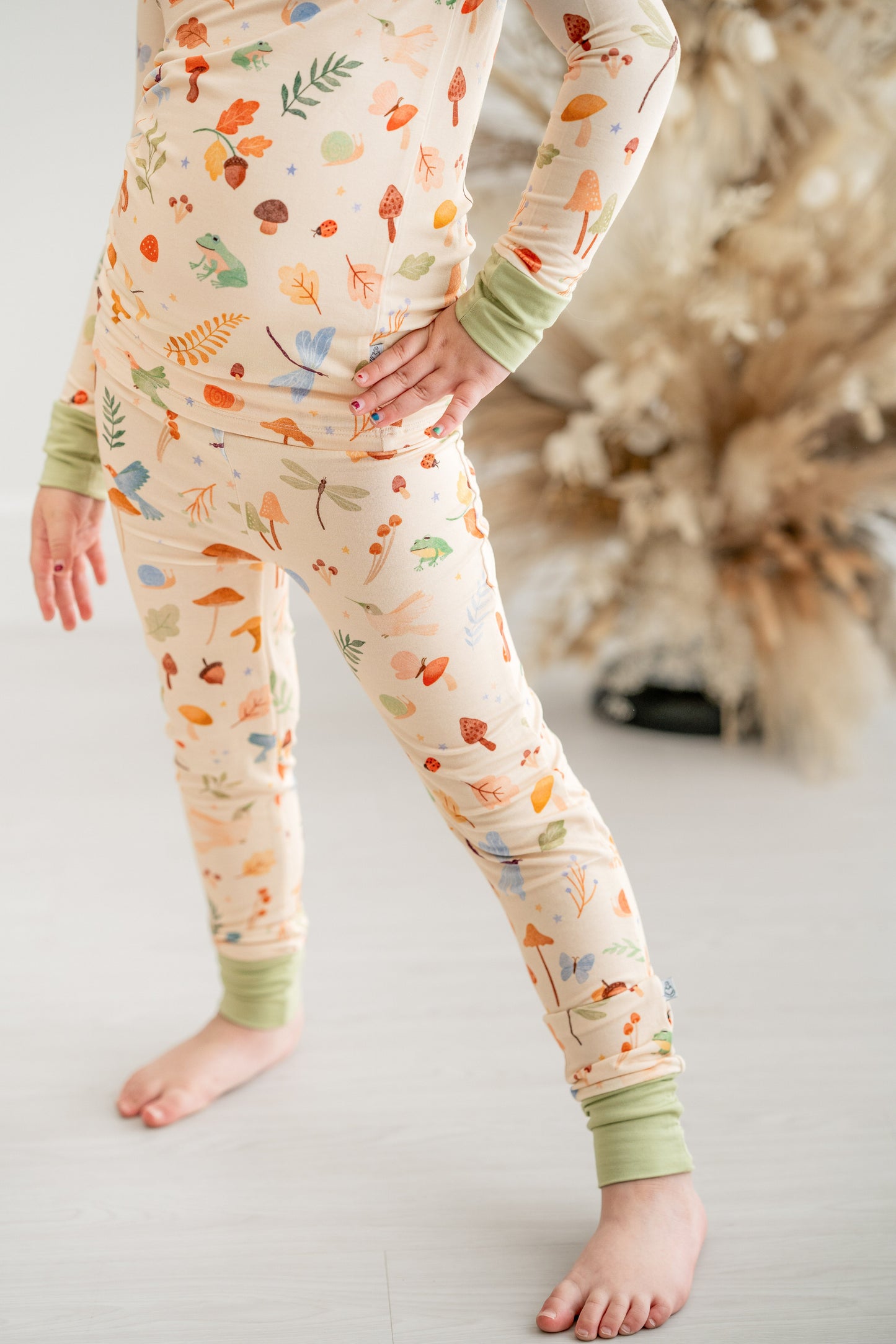 Whimsical Woodland | Two-Piece Bamboo Long Sleeve Toddler & Kids Pajamas