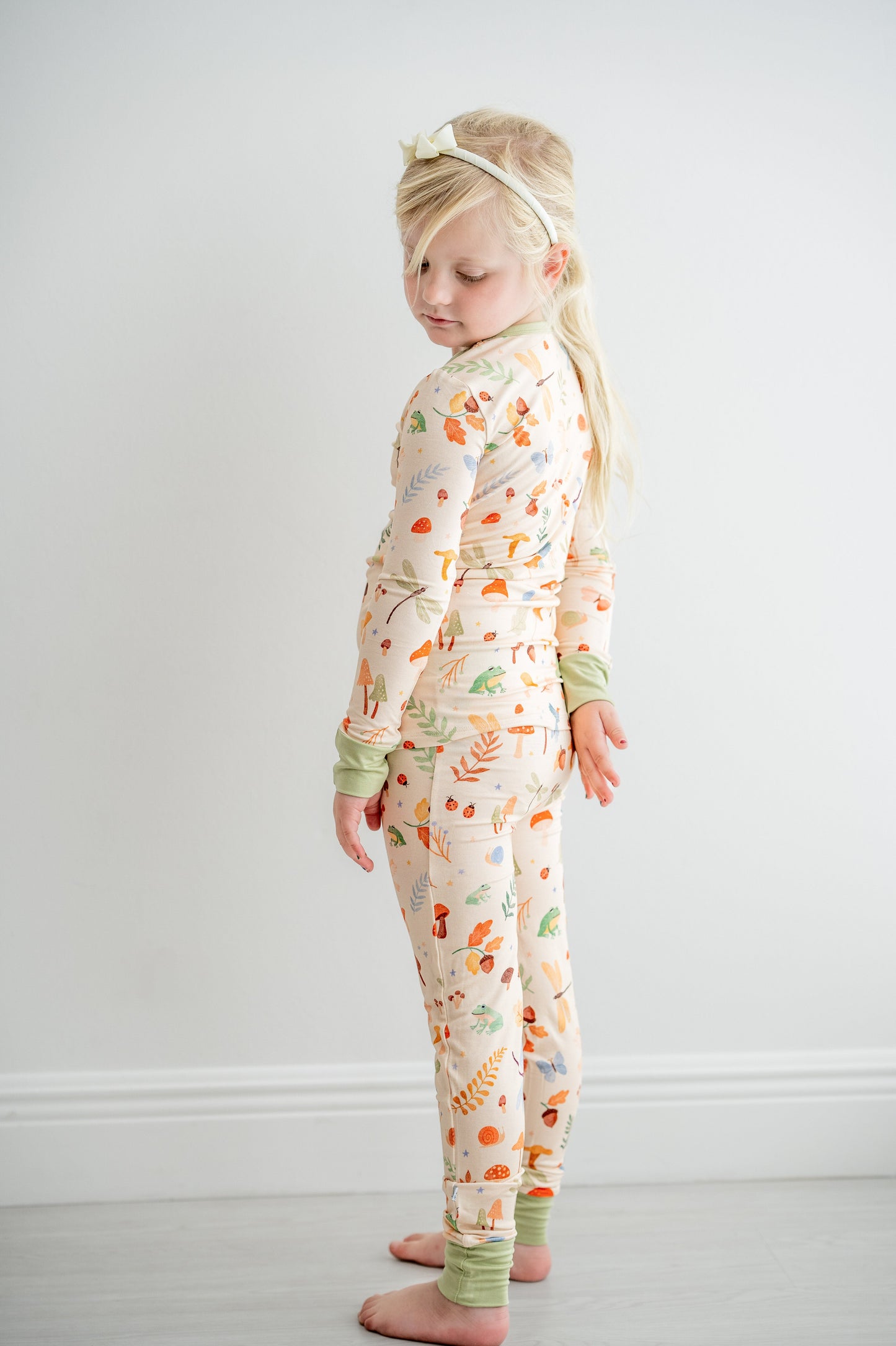 Whimsical Woodland | Two-Piece Bamboo Long Sleeve Toddler & Kids Pajamas