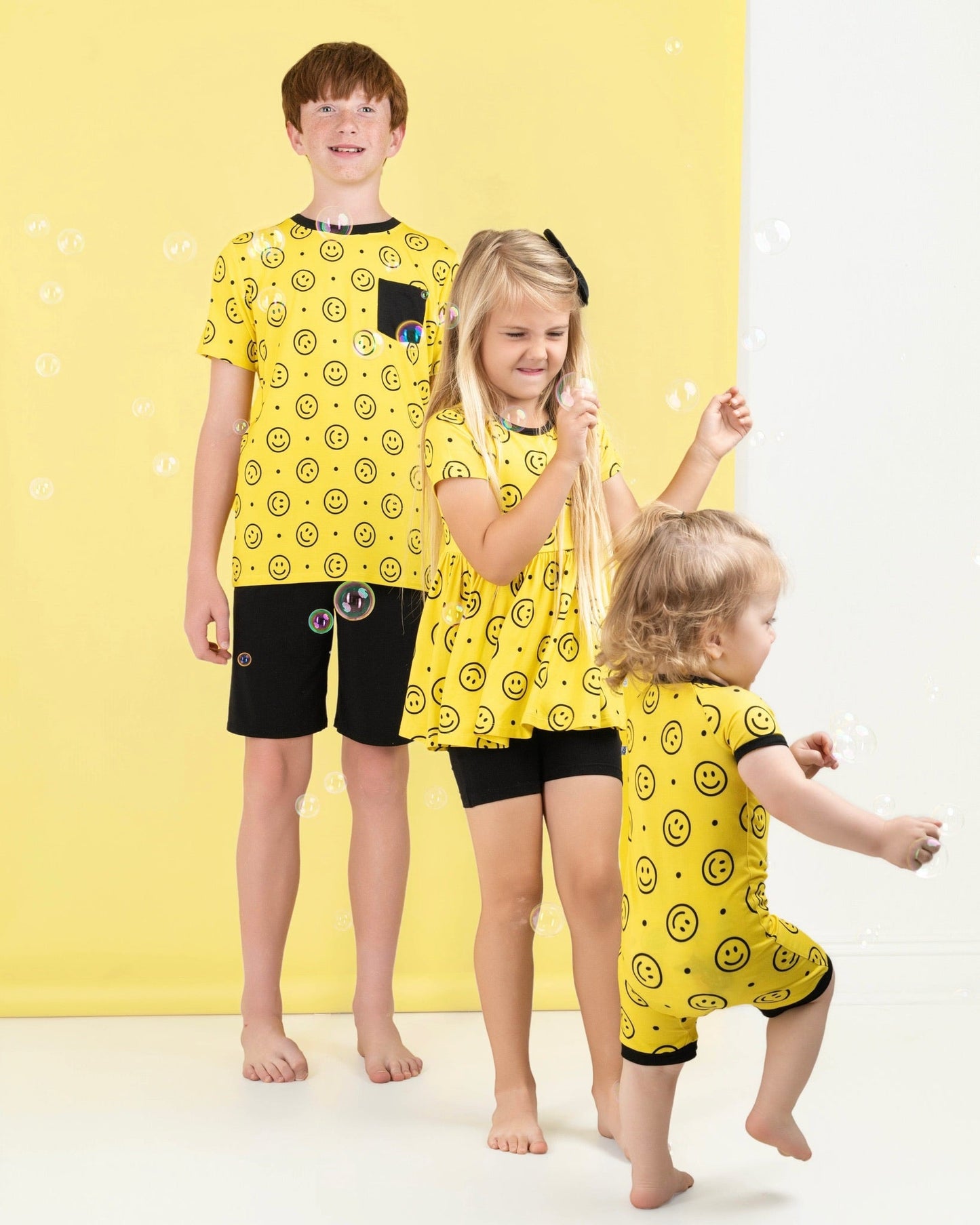Happy Smiles | Bamboo Shorty Zipper Romper - Baby, Infant & Toddler