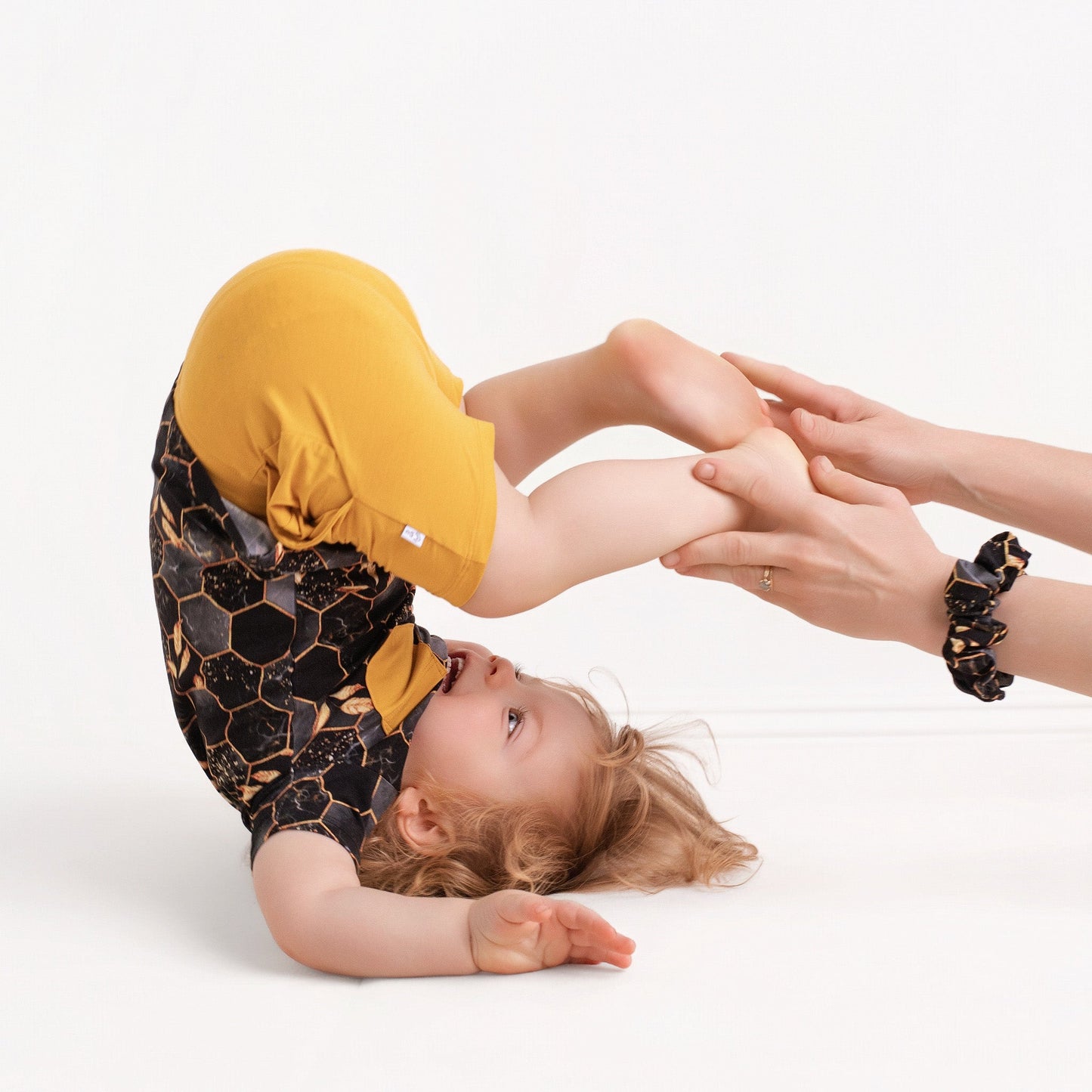 Midnight Honey | Bamboo Scrunchie