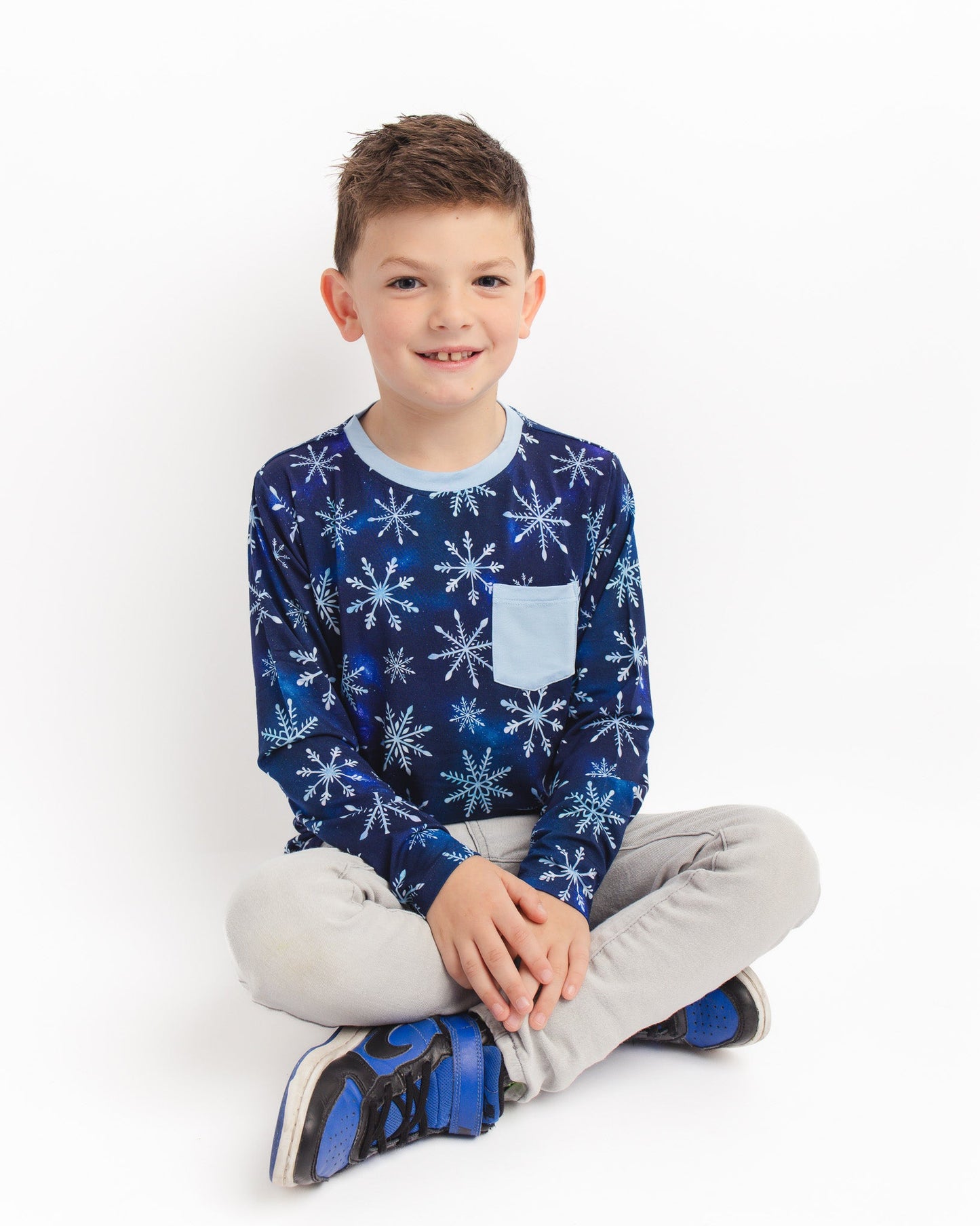 Icy Snowflakes | Bamboo Pocket Tee