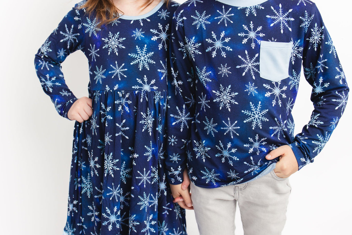 Icy Snowflakes | Bamboo Pocket Tee
