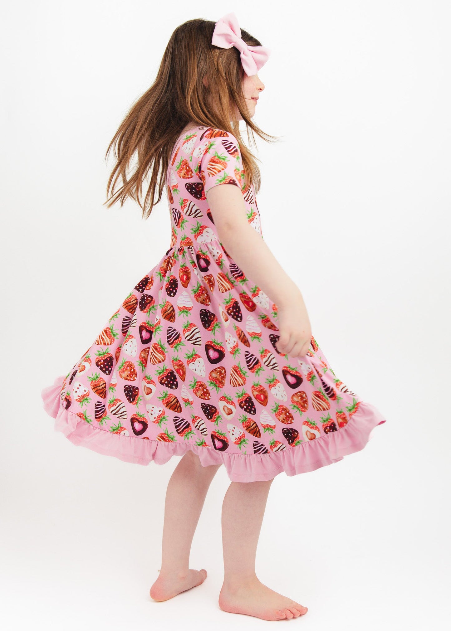 Sweet Pink | Large Clip Bow